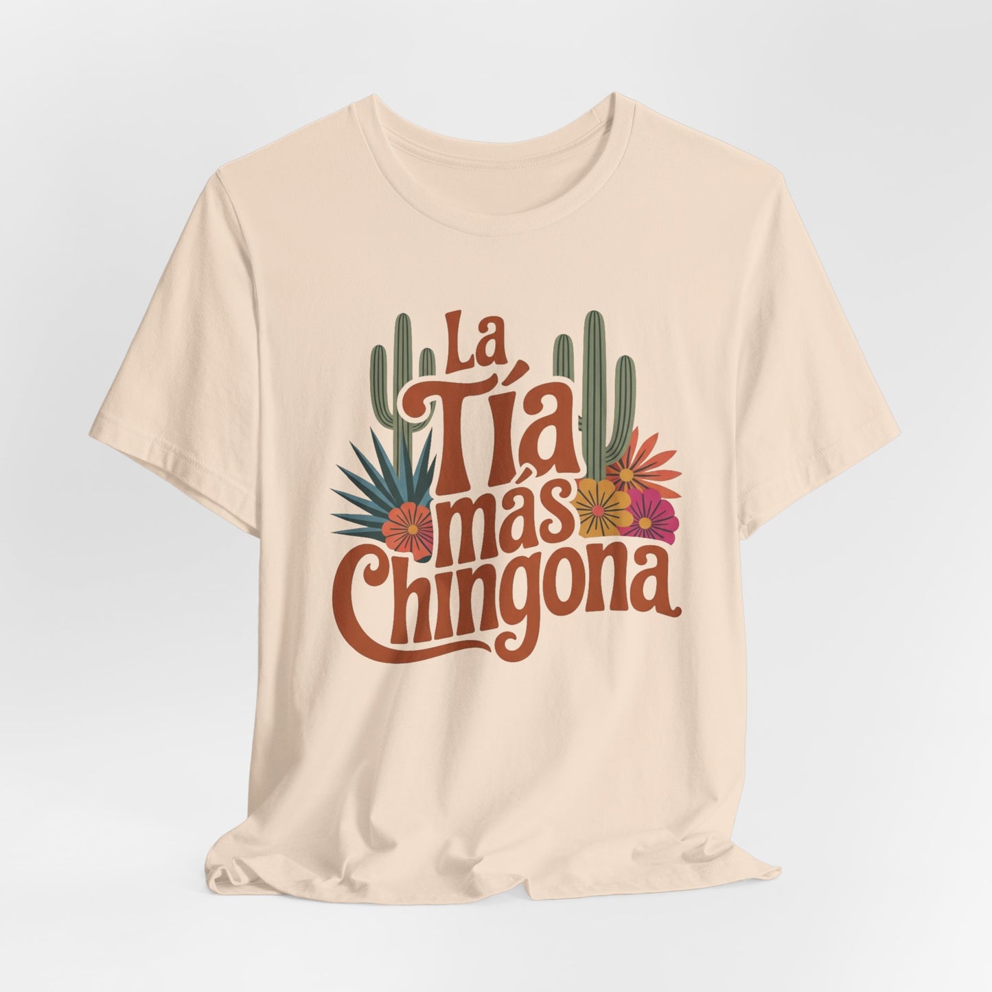 Tia T-Shirt - Proud Tia Gift - Latino Family Tee - Mi Tia Favorita - Hispanic Aunt Shirt - Tia Vida
