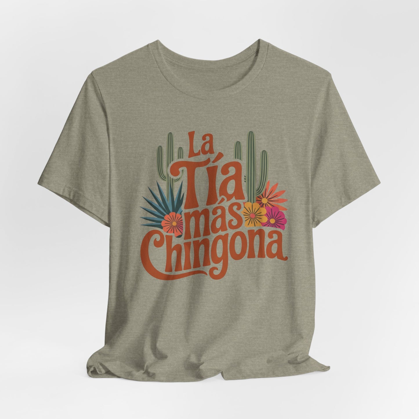 Tia T-Shirt - Proud Tia Gift - Latino Family Tee - Mi Tia Favorita - Hispanic Aunt Shirt - Tia Vida