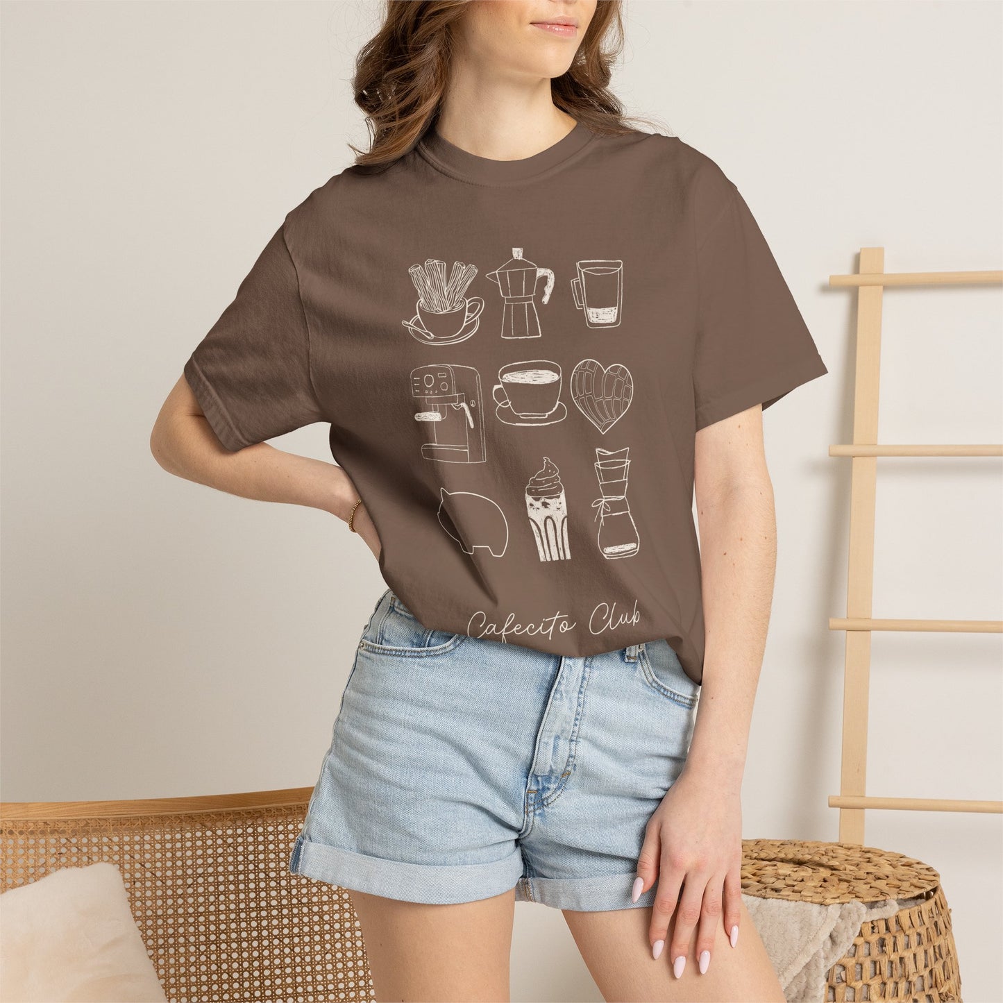 Cafecito Club Tshirt | Camiseta Gifts | Cafecito y Concha
