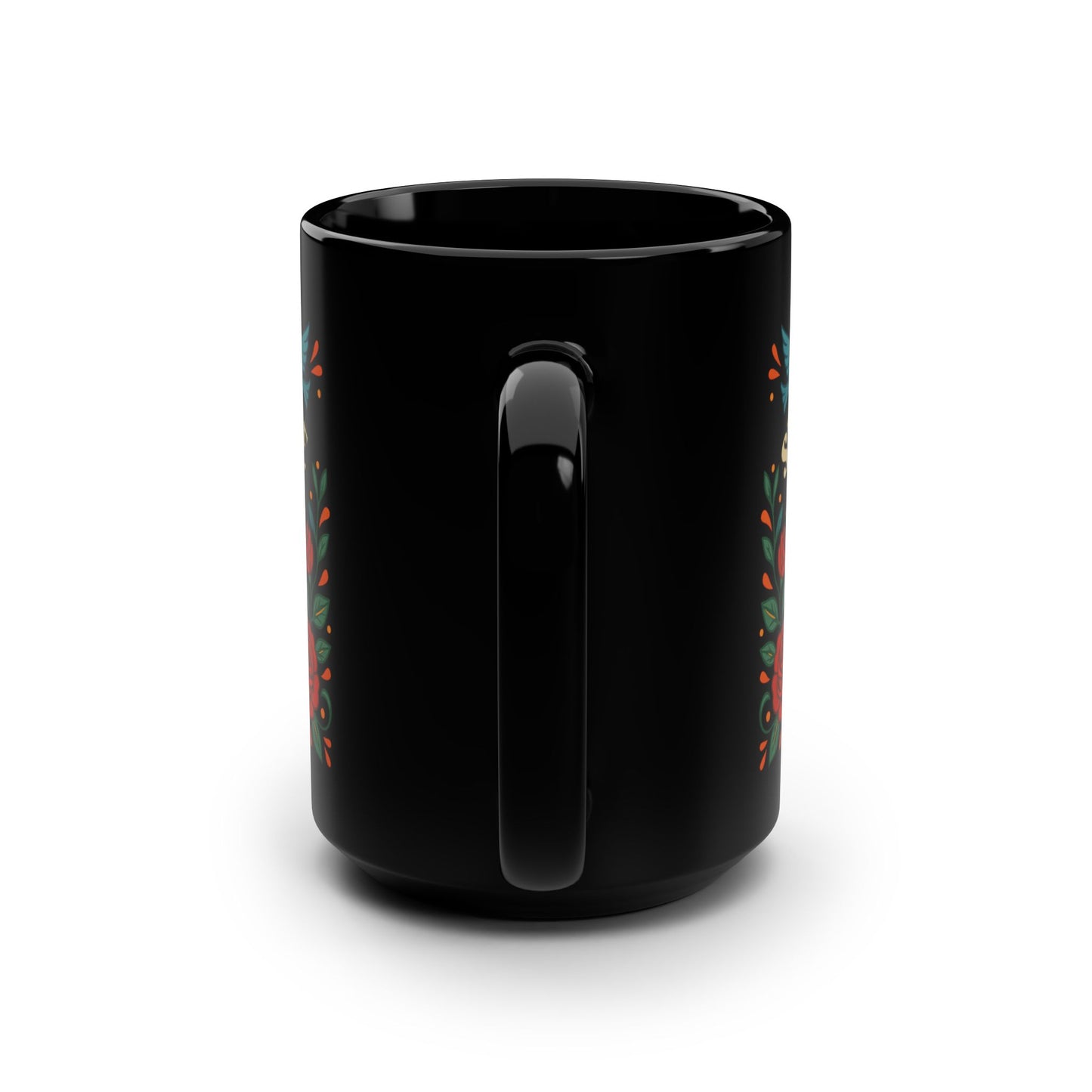 Si Su Puede Mug | When Your opinion is a Concha I'll Ask for it Navidad Mug Art | Black Mug, 15oz Tazo de Regalo | Taza de Navidad