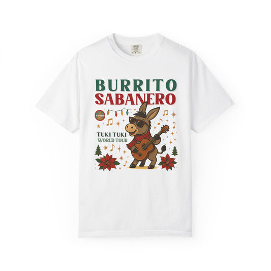 Burrito Sabanero Navidad Shirt | Camisa de Navidad Funny Xmas Tee |  Bilingual Shirt
