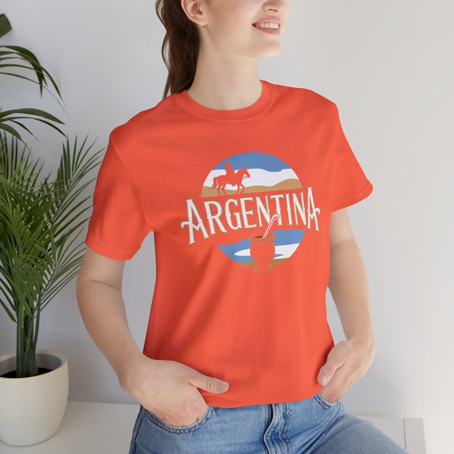 Argentina T-Shirt - Orgullo Argentino Tee, Argentina Pride Gift, Buenos Aires Hispanic Culture Shirt, Argentina Amor
