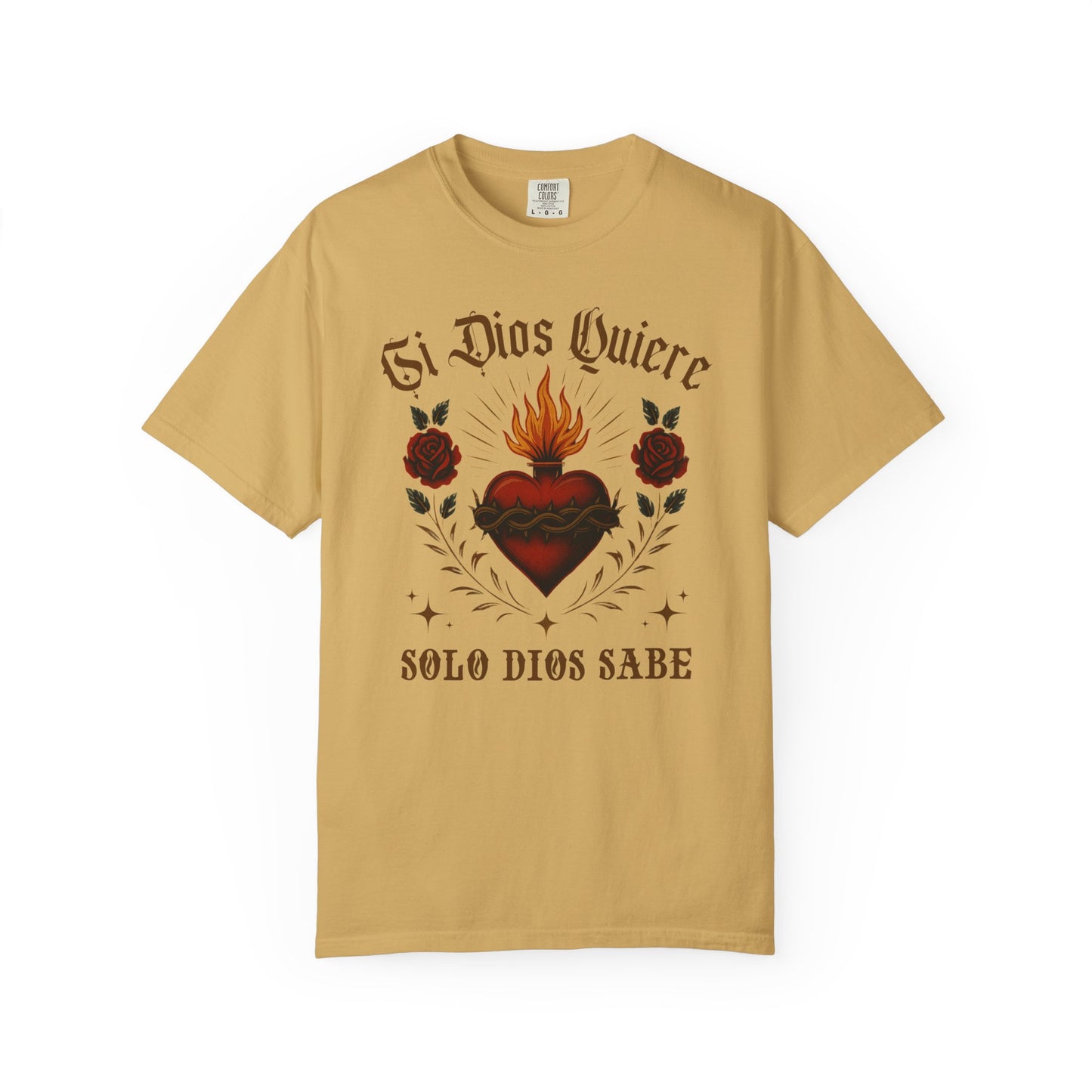 Si Dios Quiere Shirt | Camisa Christiana | Latina Graphic Tee |