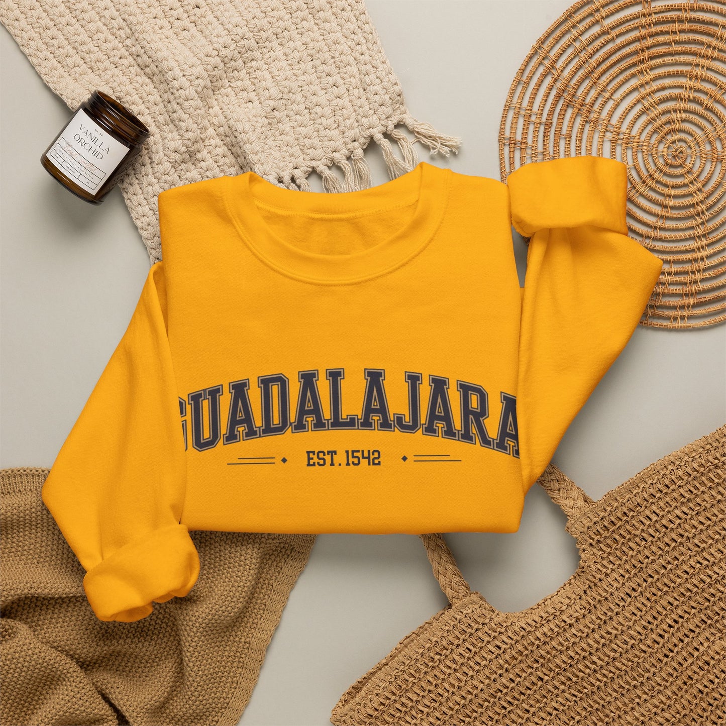Guadalajara Sweatshirt - Tapatía Pride Mexican Heritage Hoodie - Jalisco Amor GDL Gift - Sudadera Mexicana