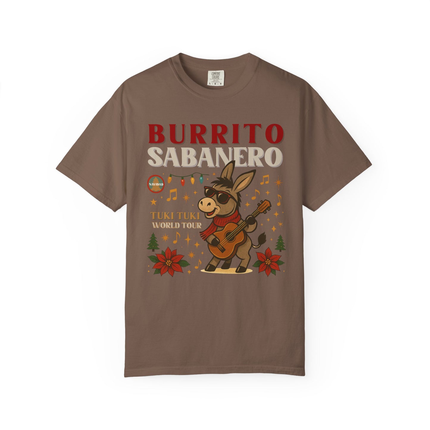 Burrito Sabanero Navidad Shirt | Camisa de Navidad Funny Xmas Tee |  Bilingual Shirt