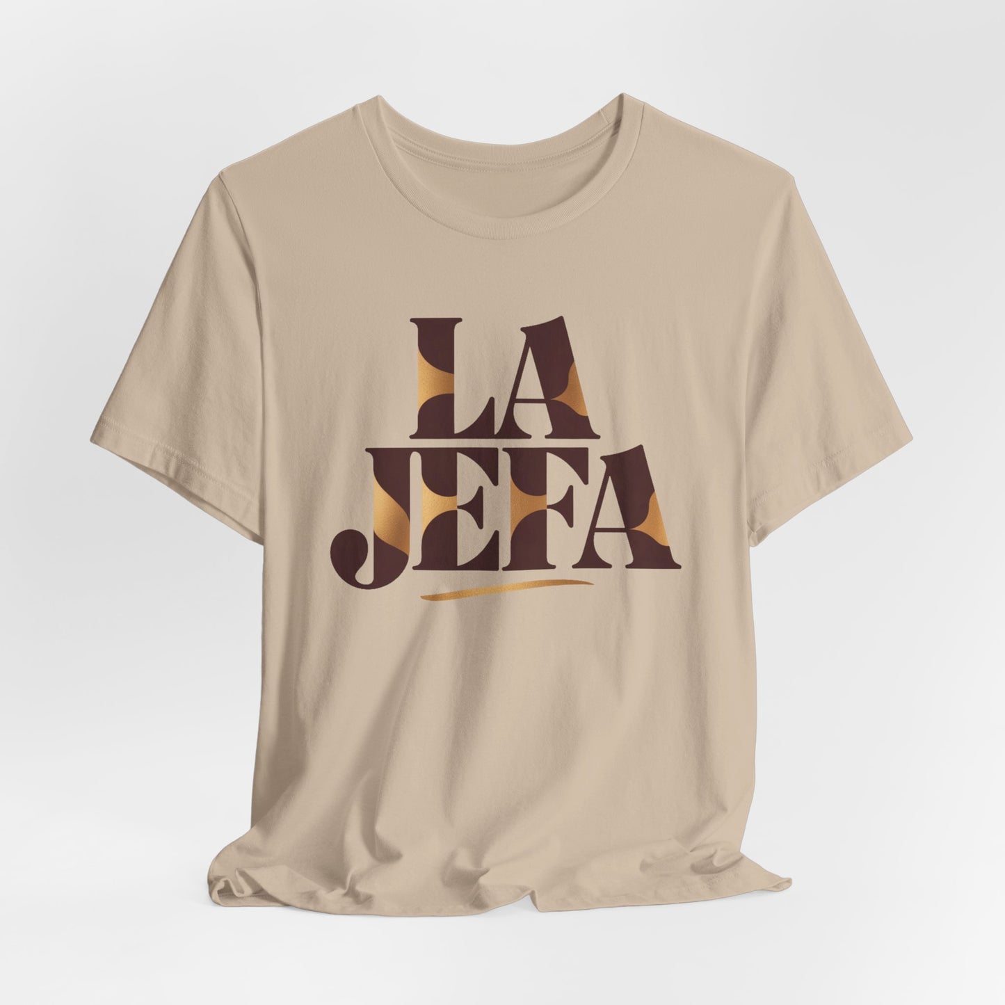 La Jefa T-Shirt - Latina Boss Empowerment Tee - Hispanic Pride Gift for Strong Mujer - Feminist Power Shirt