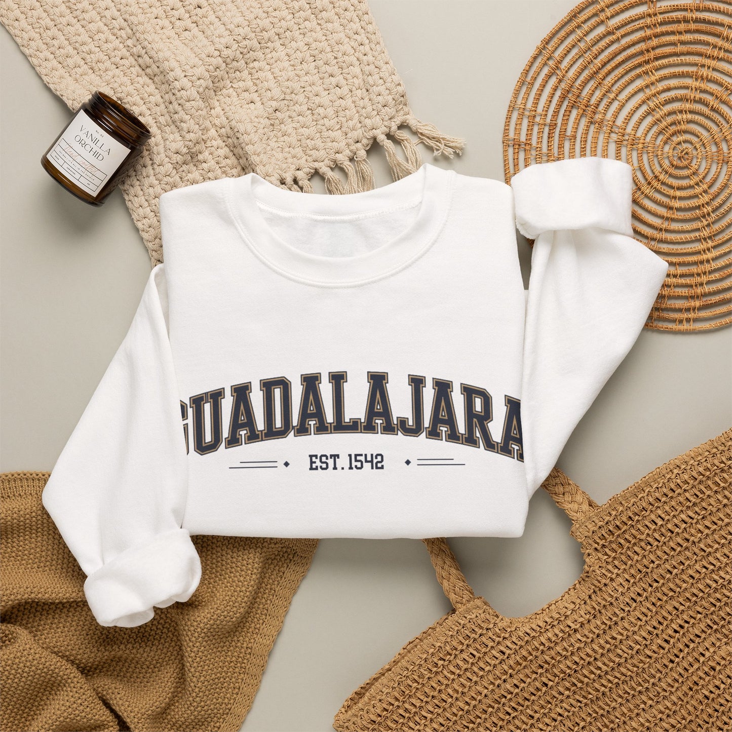 Guadalajara Sweatshirt - Tapatía Pride Mexican Heritage Hoodie - Jalisco Amor GDL Gift - Sudadera Mexicana