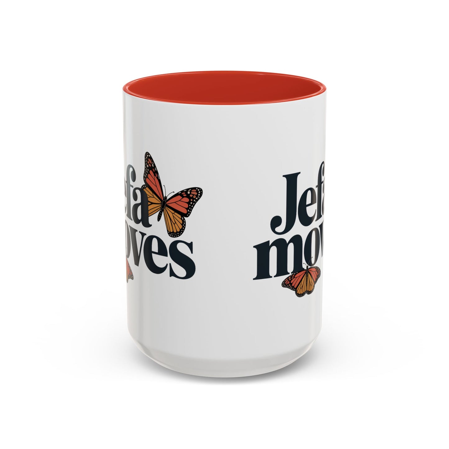 La Jefa Moves Mug - Female Boss Gift for Latina Women - Spanish Coffee Cup - Empowering Latina Gift - Bilingual Mug