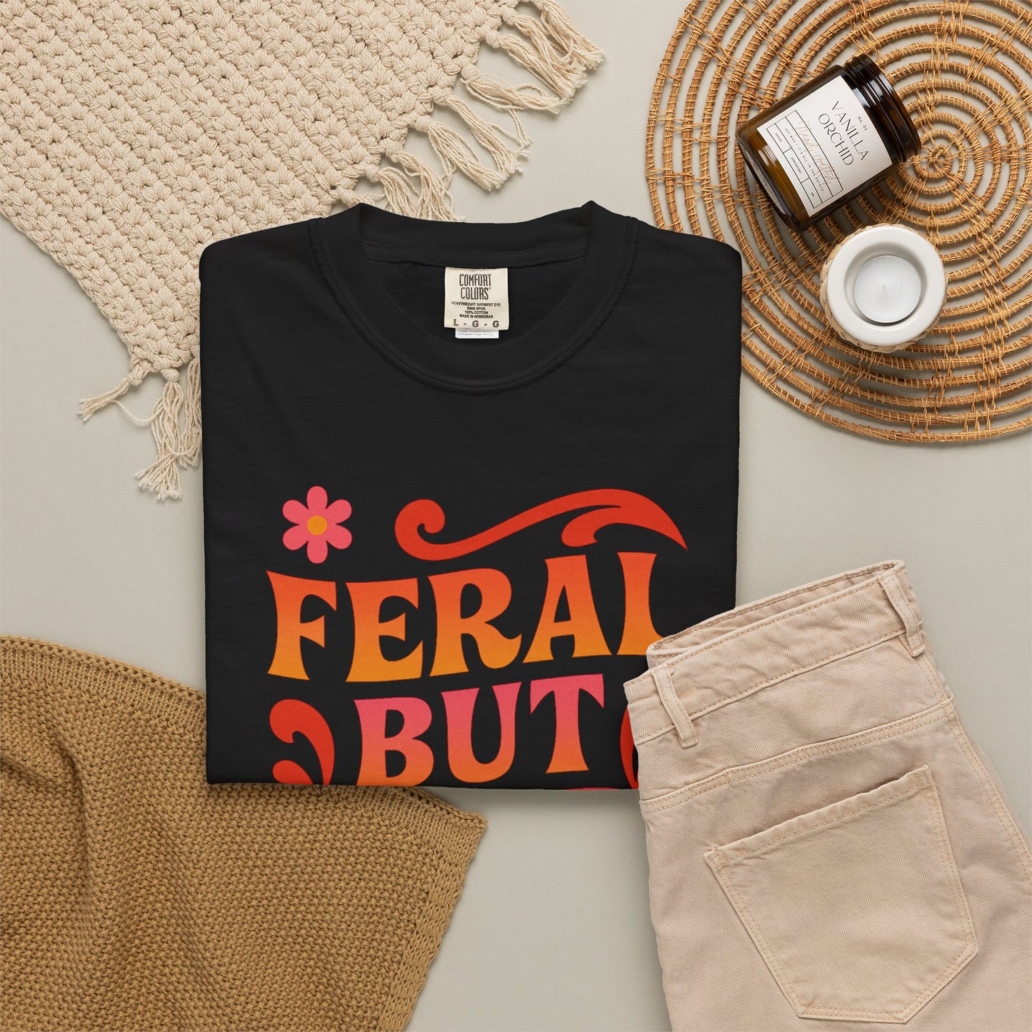 Feral but Fine Shirt T-Shirt — Feminist Tee (view 16 of 16)