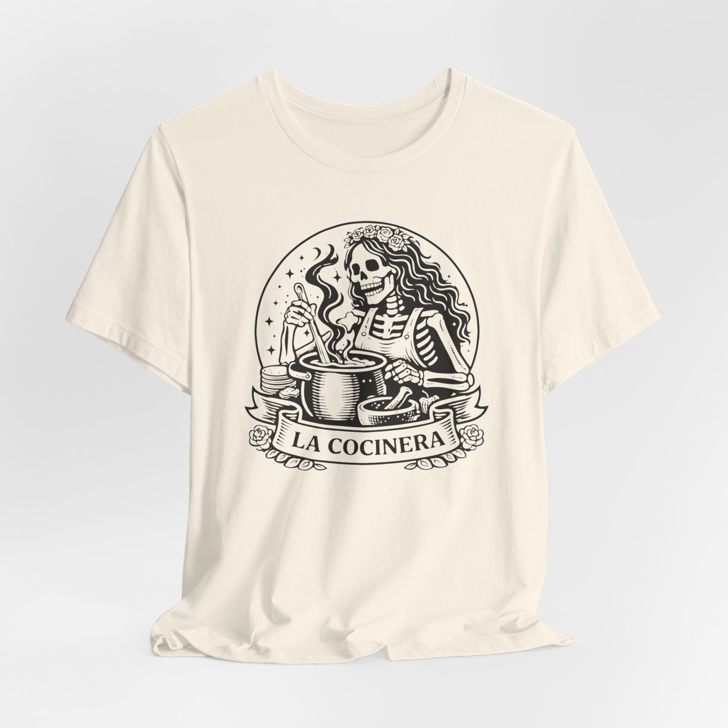 La Cocinera T-Shirt - Chef Latina Tee - Latino Heritage Gift - Hispanic Cook Shirt - Cocina Queen - Cooking Mama Gift