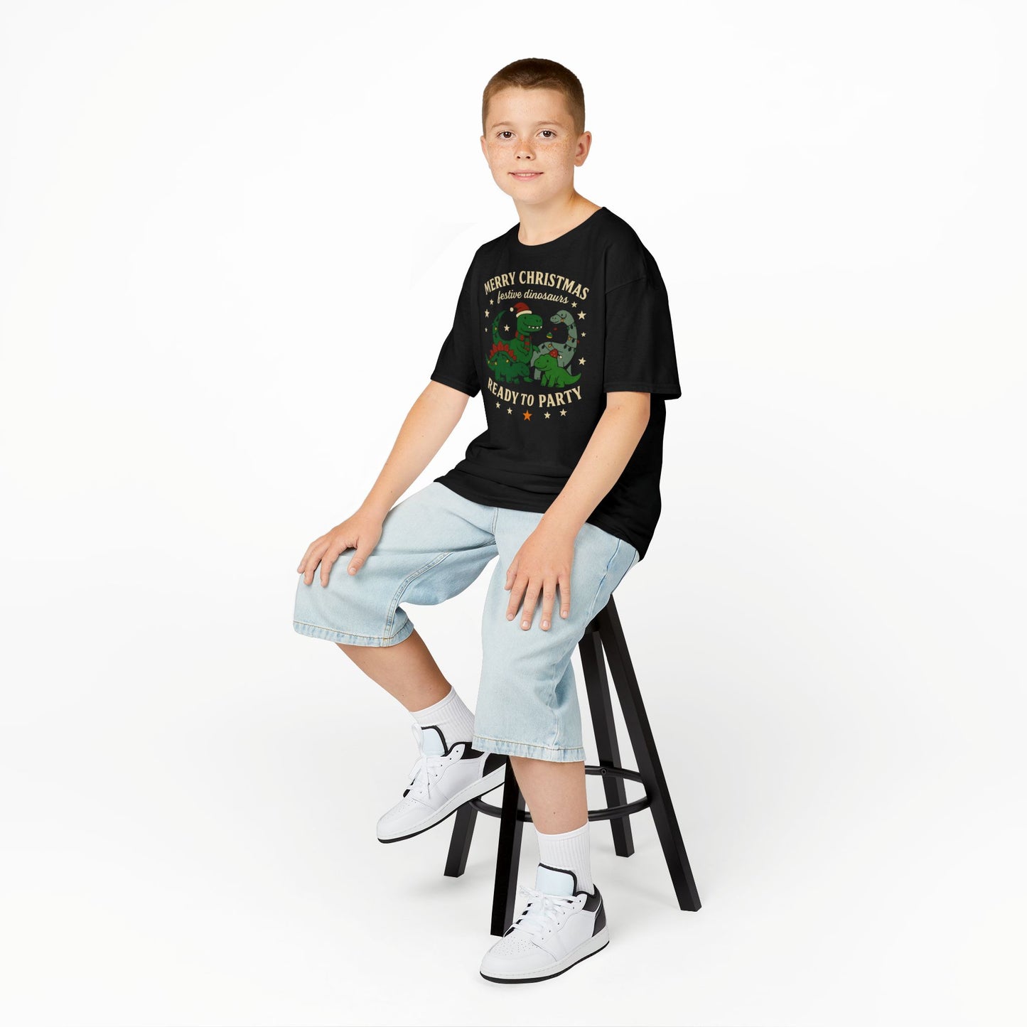 Christmas Dinosaur Kids shirt