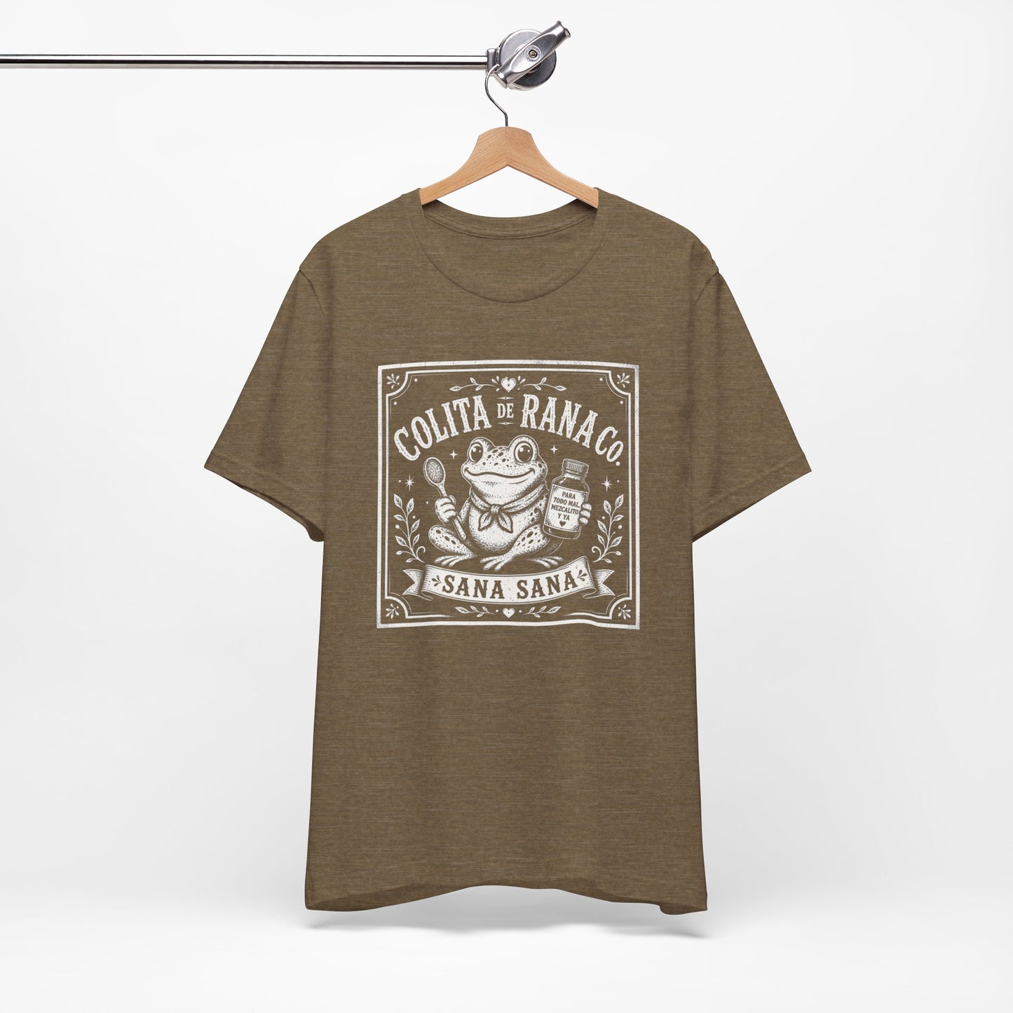 Colita De Rana T-Shirt - Funny Spanish Saying Tee - Latina Pride Gift - Bilingual Humor Shirt - Gift for Her