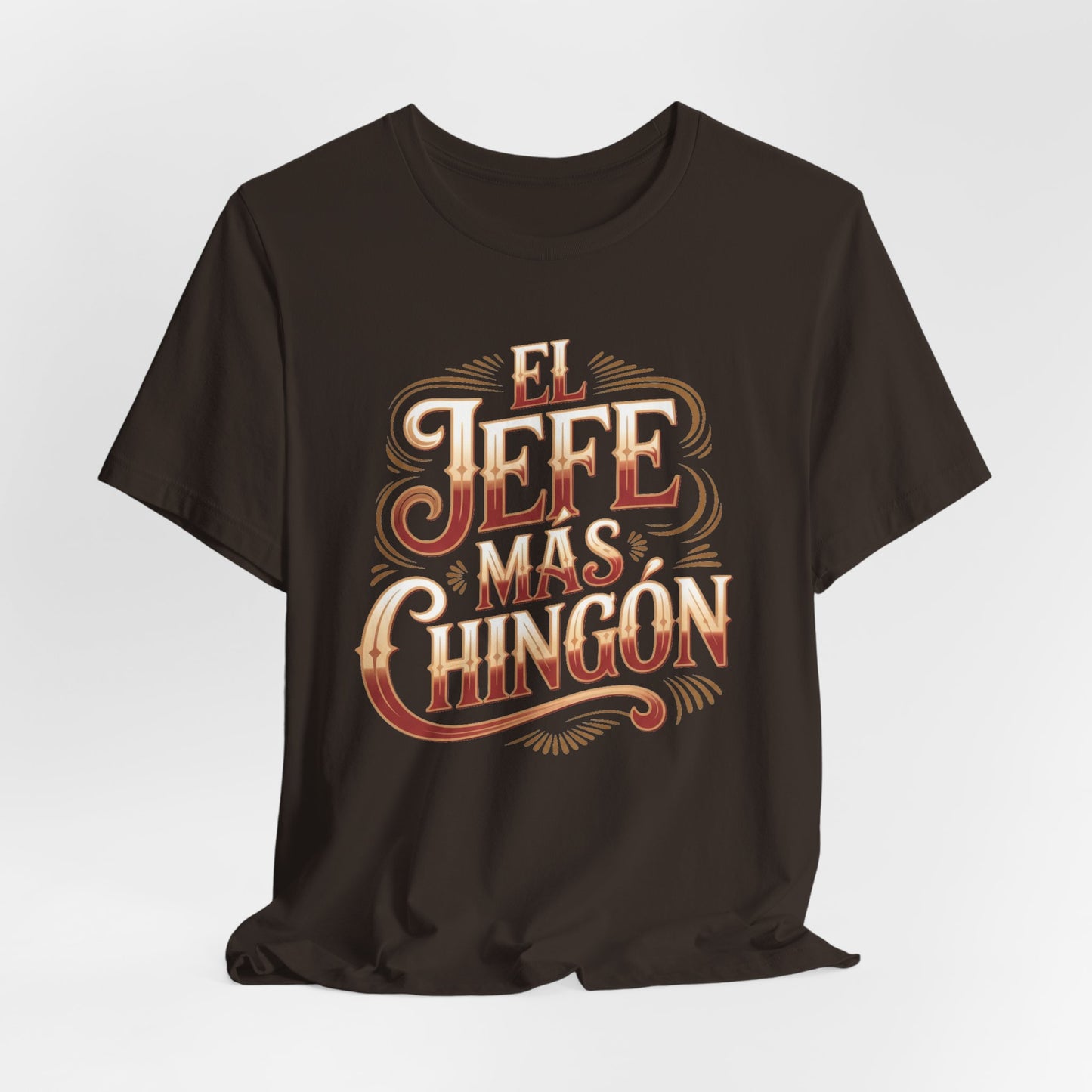 El Jefe T-Shirt - Latino Boss Tee - Hispanic Pride Shirt - Spanish Saying Gift - Latino Heritage Apparel