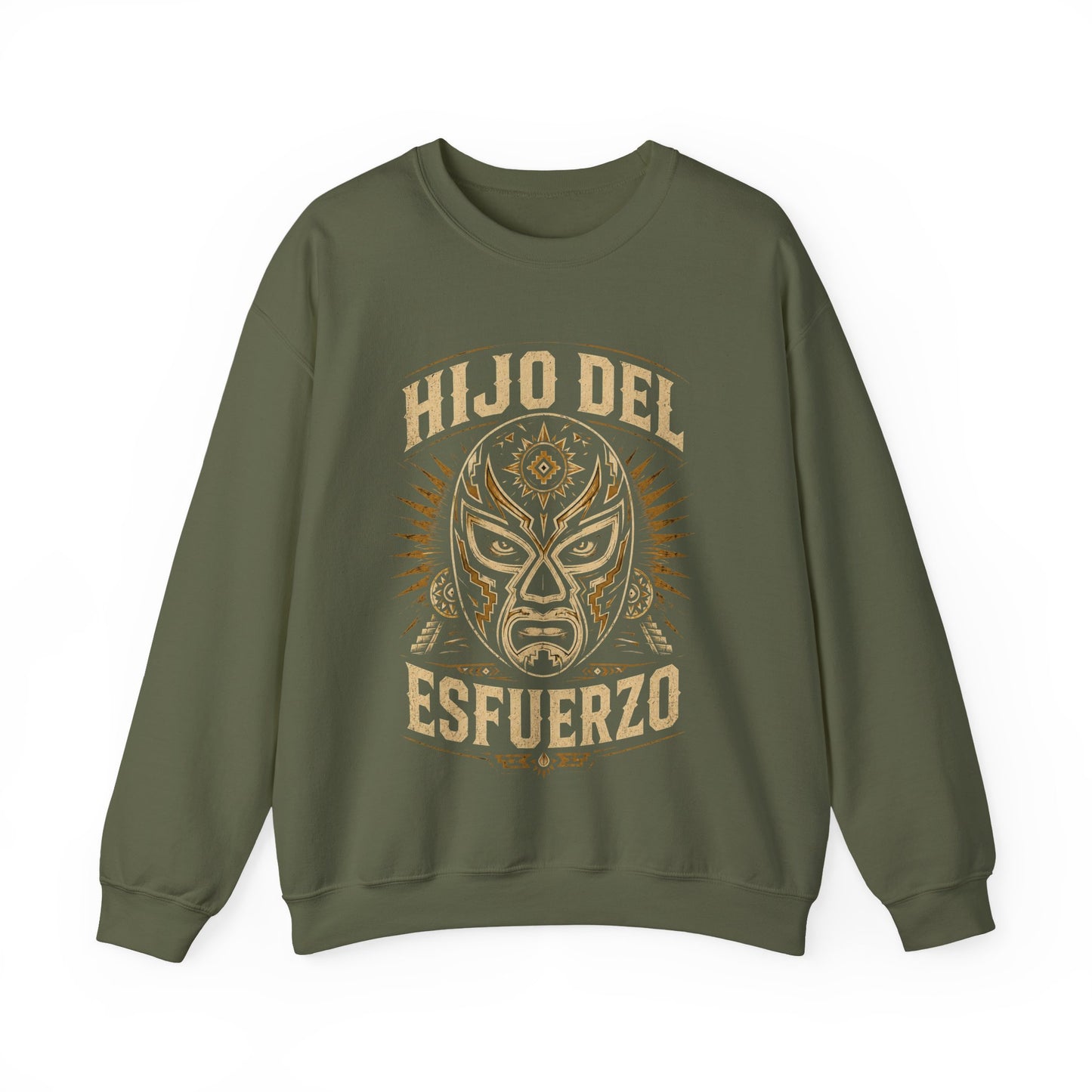 El Luchador Sweatshirt - Mexican Wrestling Sudadera - Lucha Libre Gift - Latino Pride Hoodie - Wrestler Gift for Him