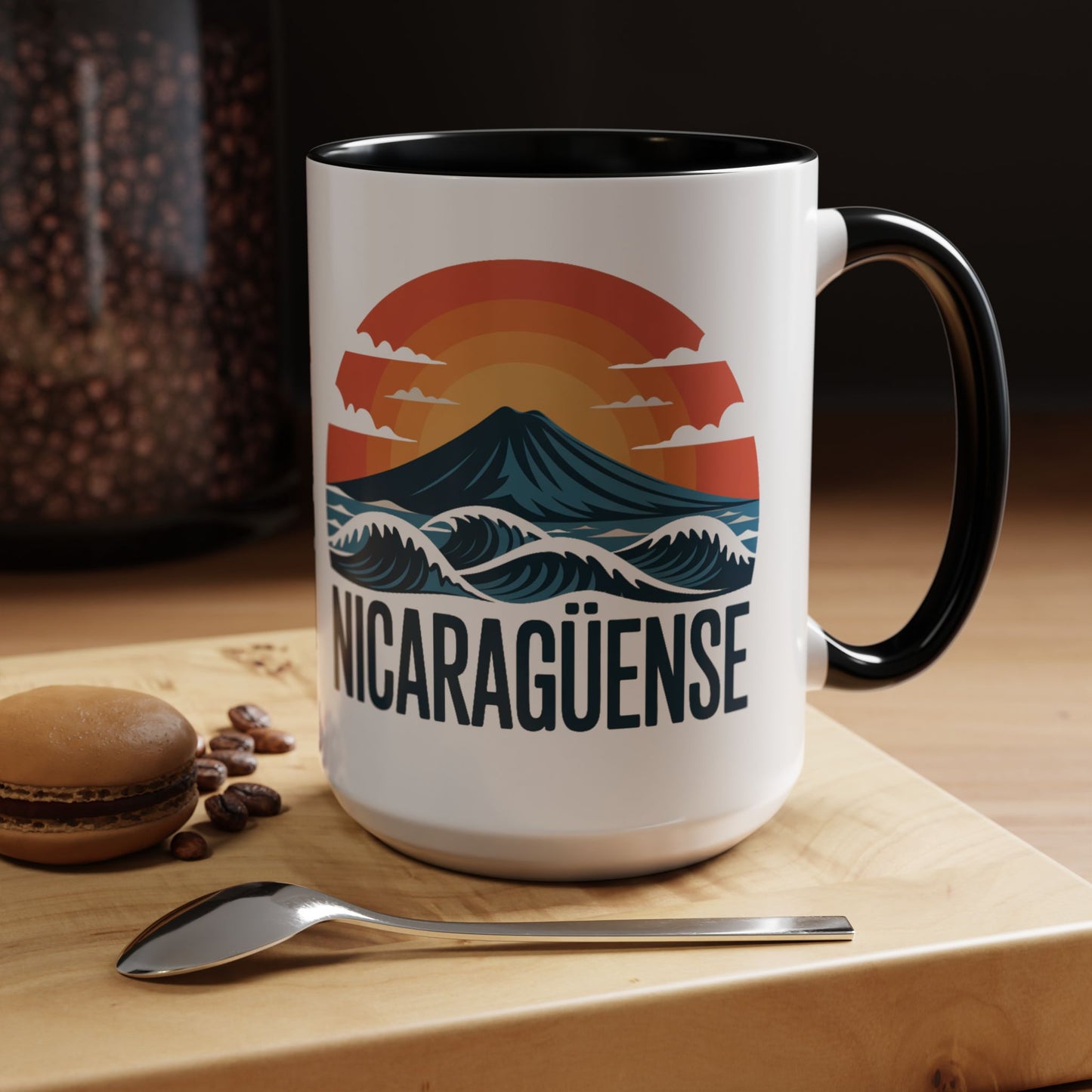 Nicaraguense Mug - Nica Pride Coffee Cup | Central American Heritage Gift | Latino Hispanic Souvenir from Managua