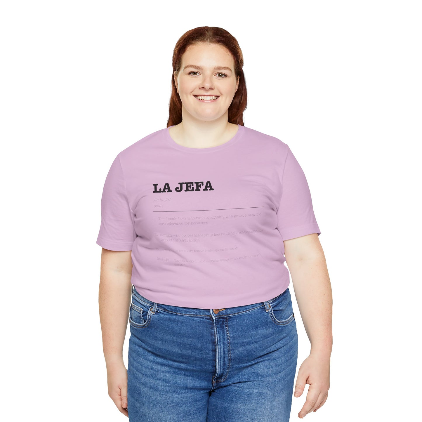 La Jefa T-Shirt - Latina Boss Babe Empowerment Tee - Mujer Fuerte Shirt - Spanish Boss Gift for Her
