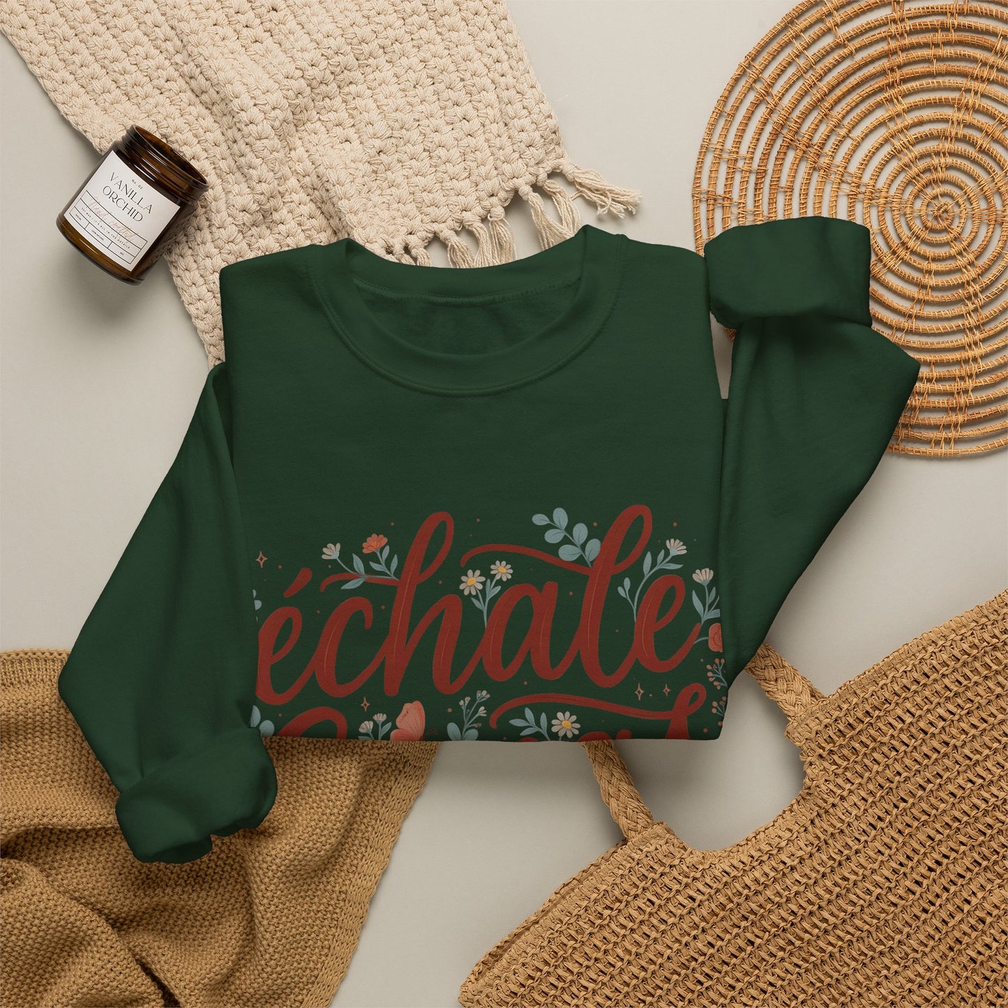 Echale Ganas Sweatshirt - Latina Motivational Gift - Spanish Inspirational Pullover for Her - Latina Pride Sudadera