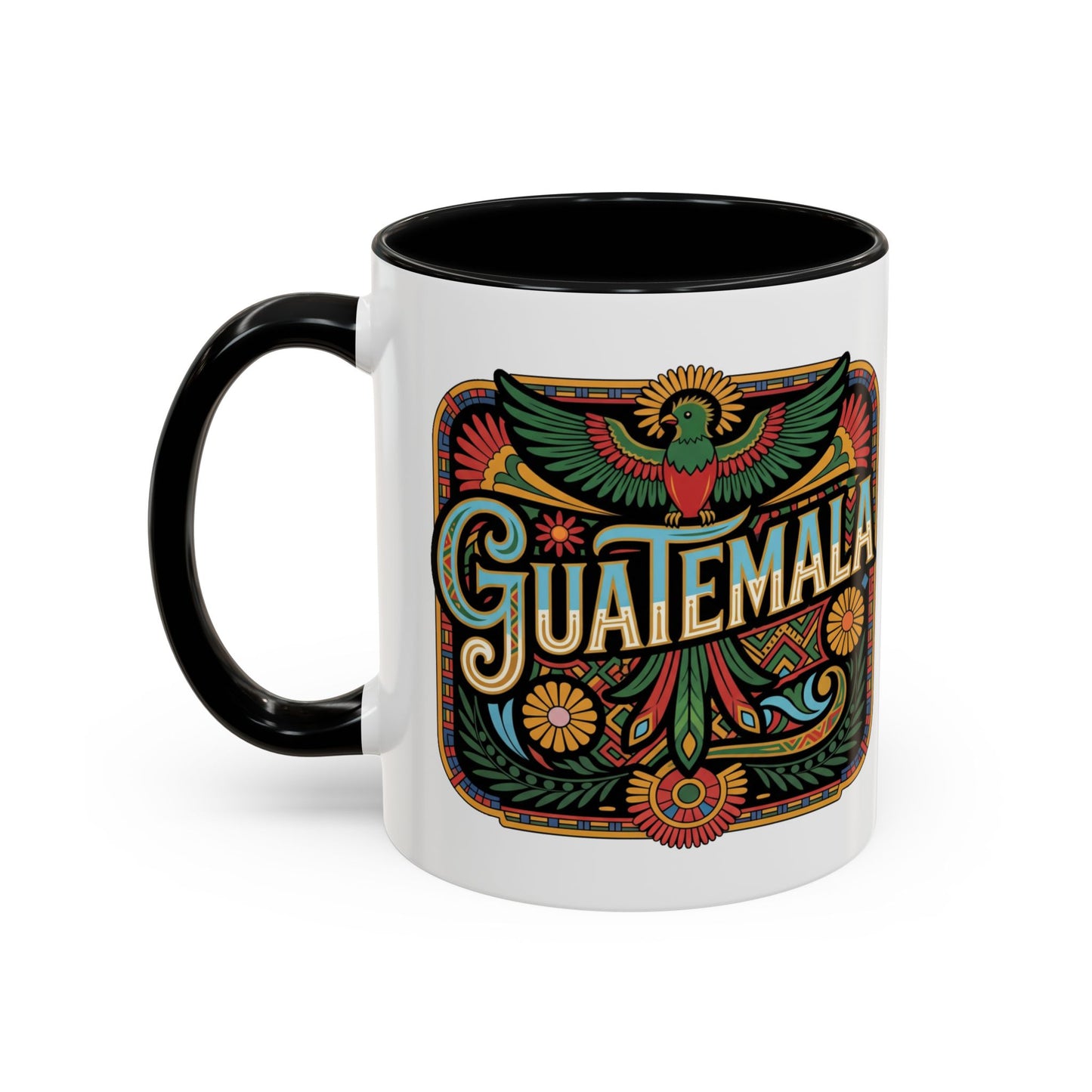 Guatemala Mug - Guatemalan Pride Coffee Cup - Chapín Heritage Gift - Central American Souvenir - Guatemala Regalo