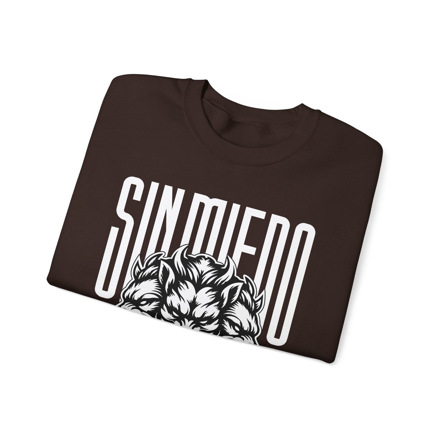 Sin Miedo Sweatshirt - Spanish Christian Faith Gift - Latino Religious Wear - Catholic Inspirational Hoodie