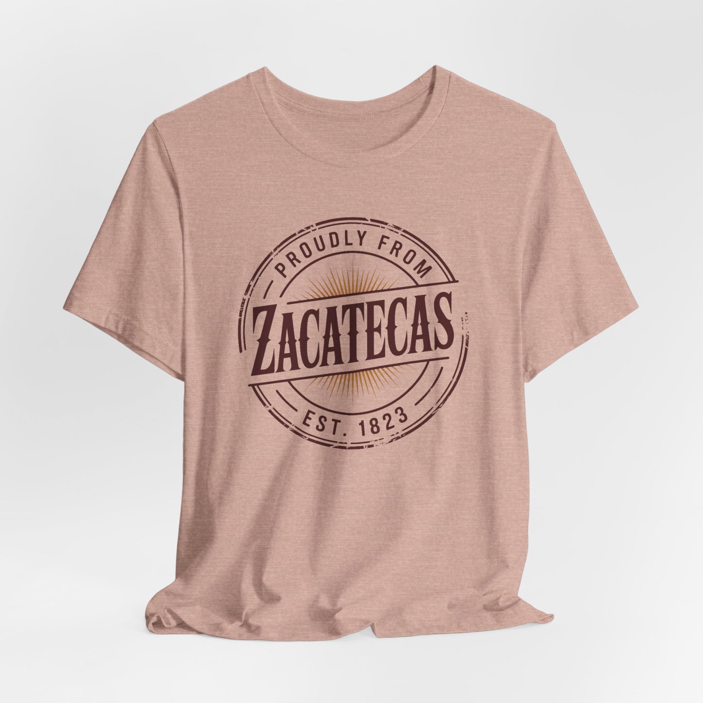 Zacatecas T-Shirt - Mexican Heritage Tee - Zacatecano Orgullo Gift - Mexico Pride Shirt - Hispanic Heritage Tee