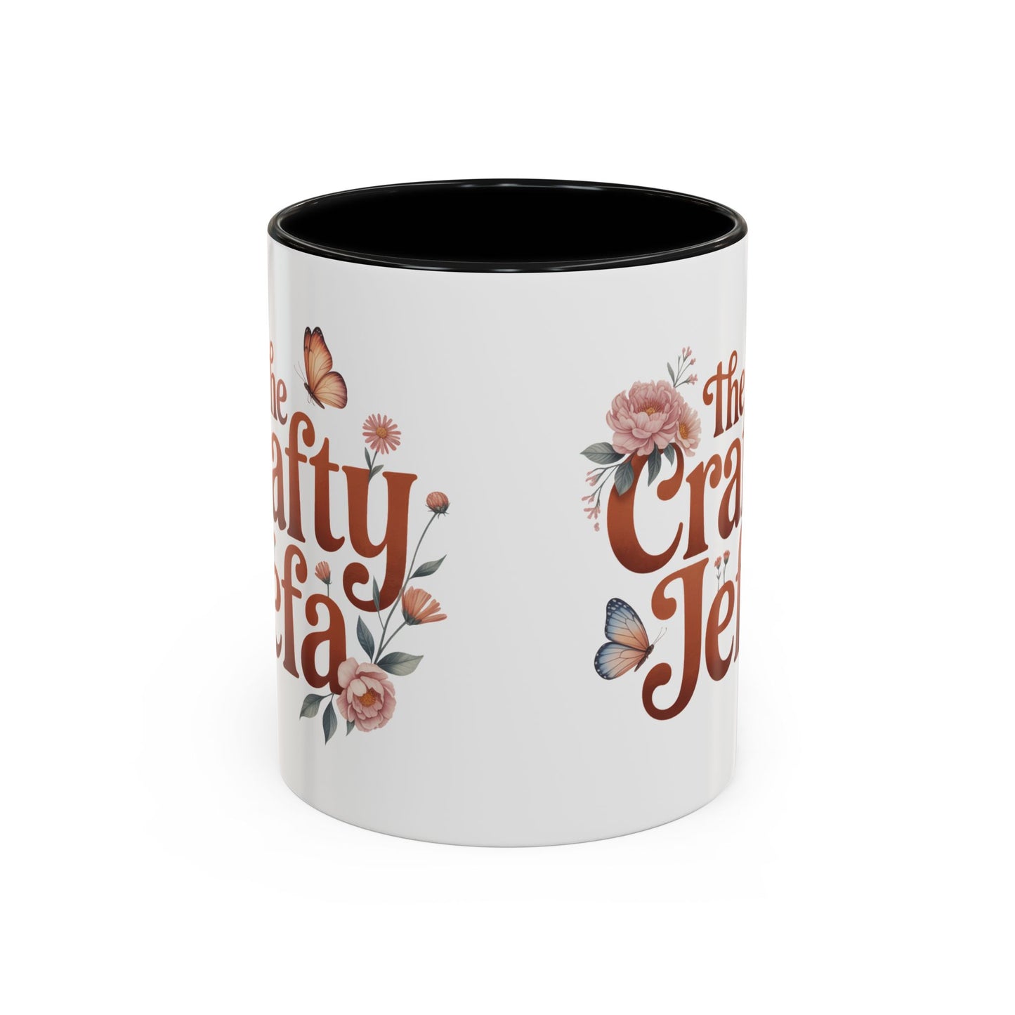 The Crafty Jefa Mug - Latina Boss Babe Coffee Cup - Empowerment Gift for Mujer Fuerte - Hispanic Boss Lady Present
