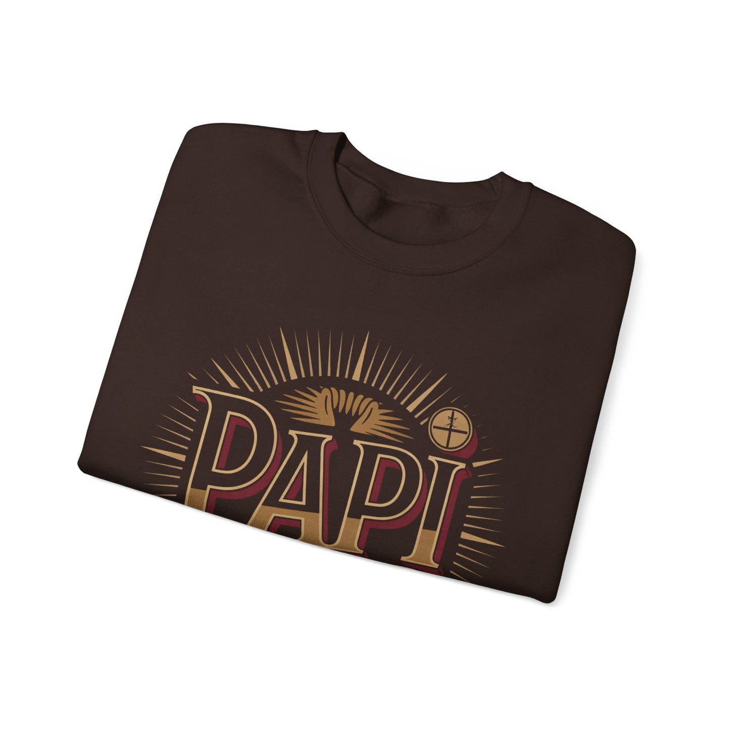 Hola Papi Sweatshirt - Latino Dad Gift - Spanish Father Hoodie - Hispanic Family Pride - Papi Shirt Gift