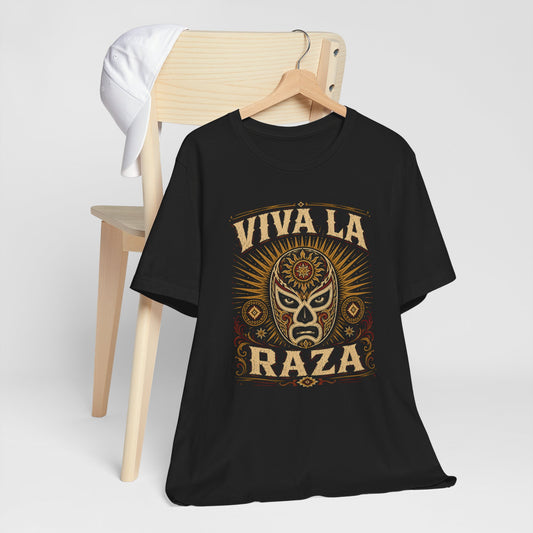 El Luchador T-Shirt - Mexican Wrestling Lucha Libre Tee - Latino Pride Gift - Wrestler Shirt - Spanish Heritage Apparel