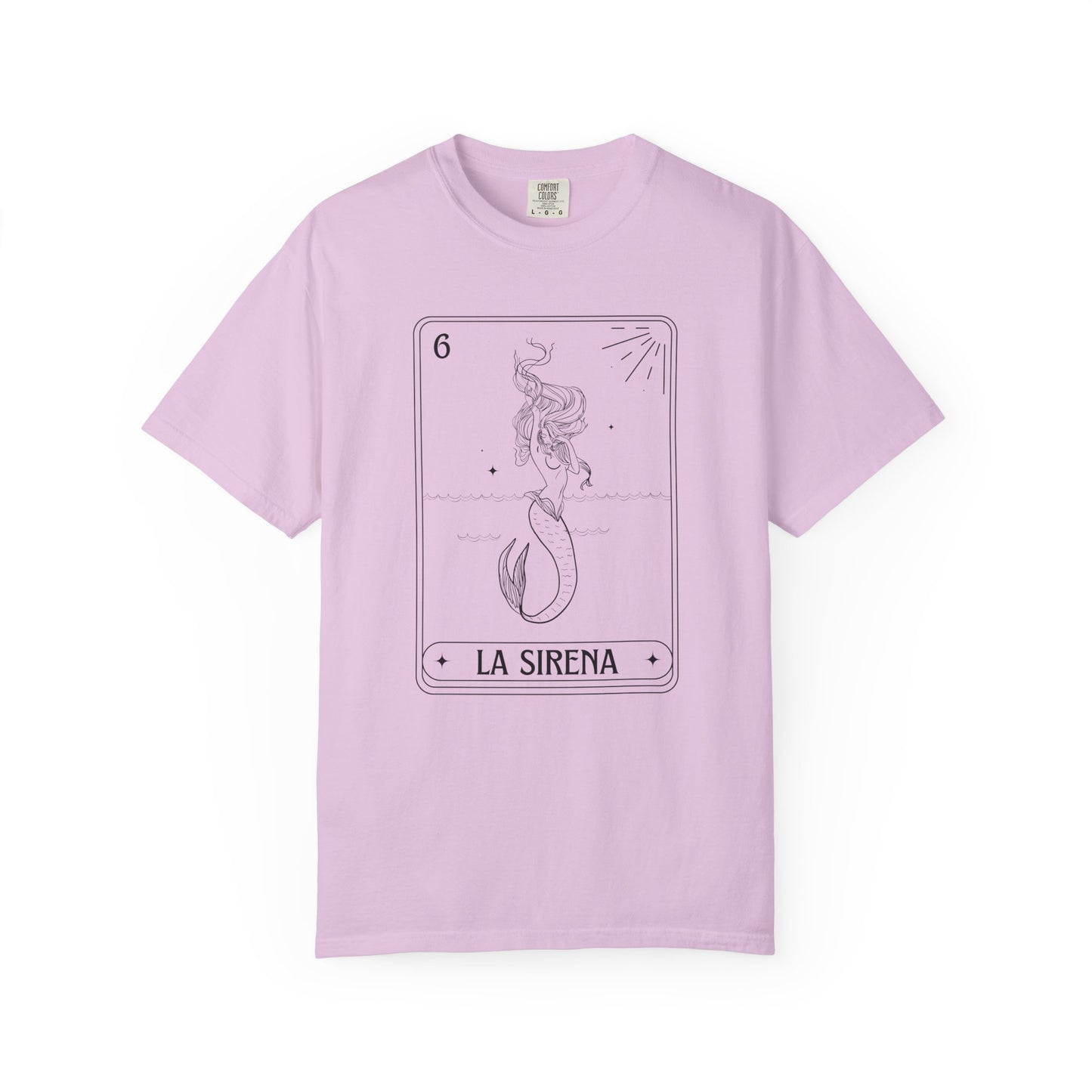 La Sirena Loteria Shirt | Comfort Colors , Strong Woman Latina Empowerment , Feminist Shirt, Gift for Her , Mexican Shirt , Latina Shirt