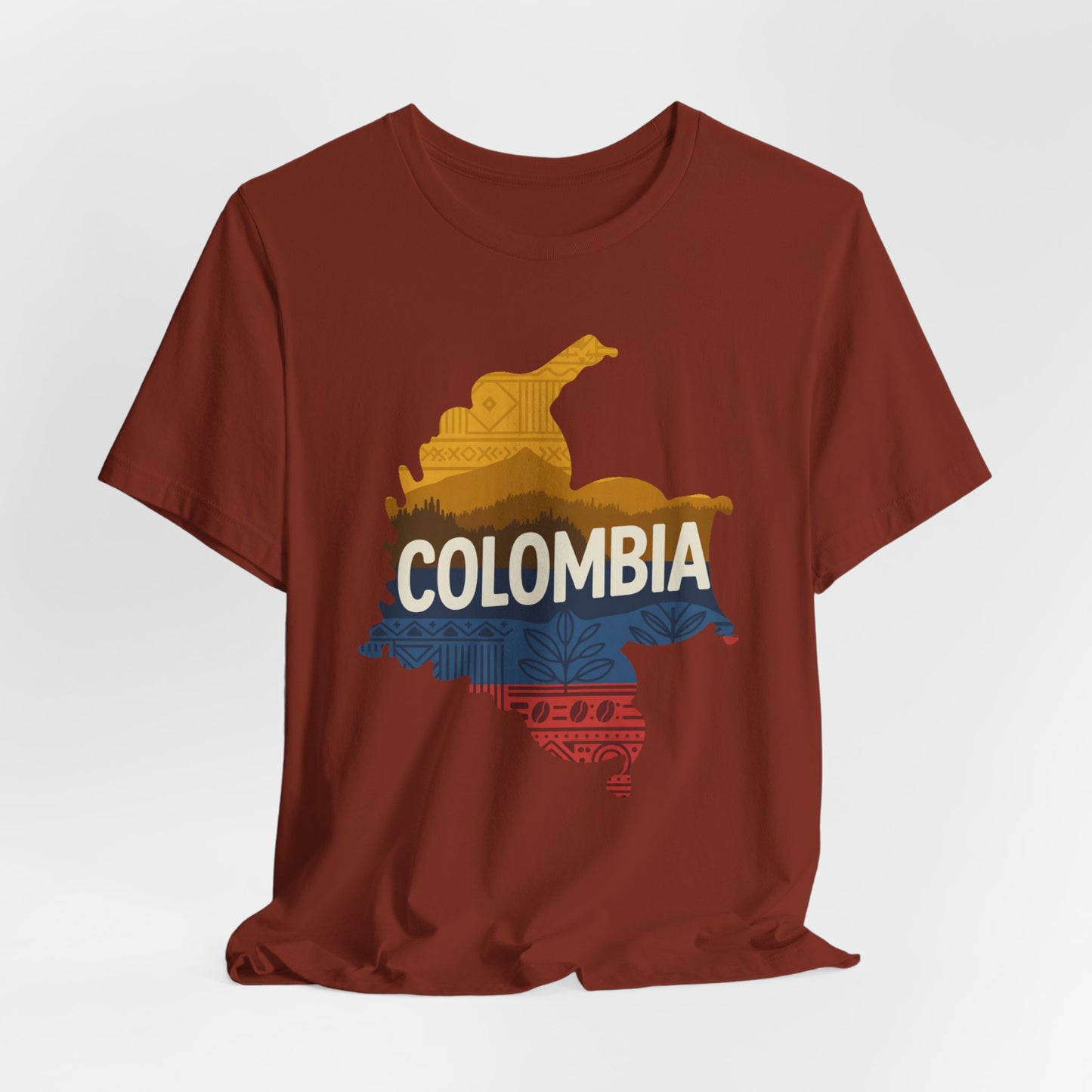 Colombia T-Shirt - Colombian Pride Tee - Orgullo Colombiano Shirt - Hispanic Heritage Gift - Colombia Amor
