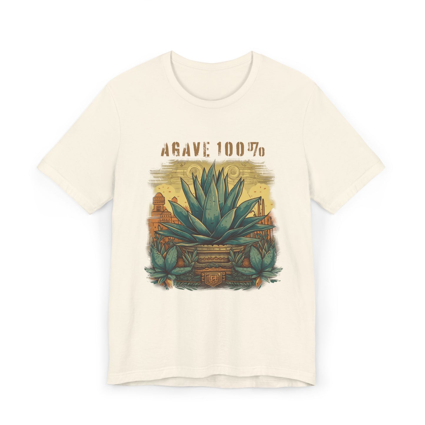 Agave 100% T-Shirt | Agave Plant Illustration, Southwestern Botanical Tee