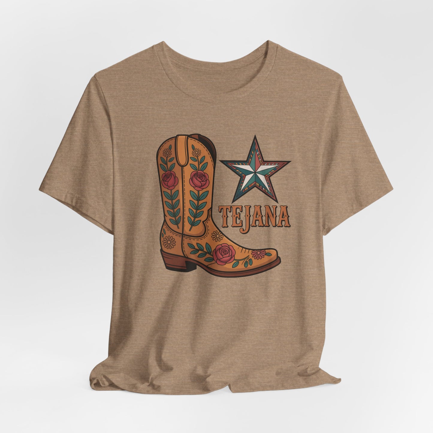 Tejana Proud T-Shirt - Proud Texas Latina Tee - Hispanic Pride Gift - Tejana Mujer Shirt - Latino American Pride Top