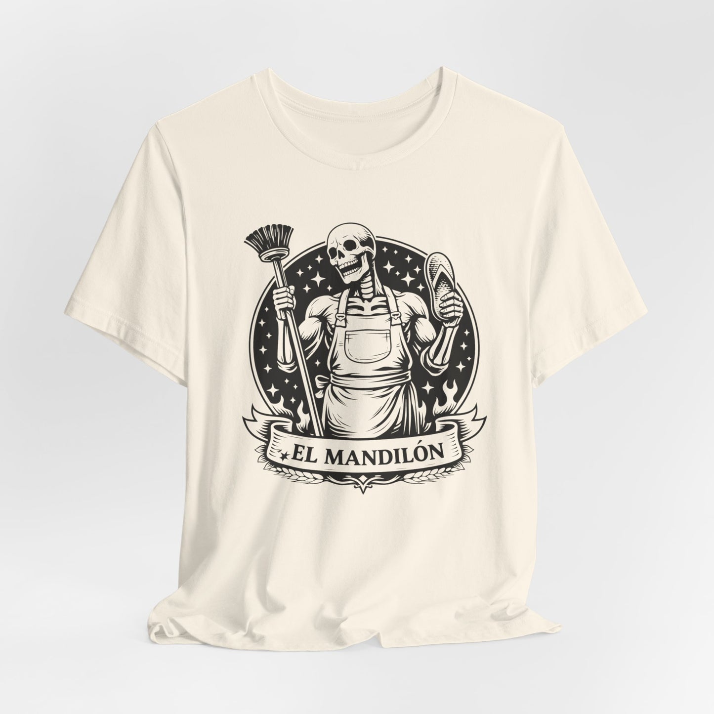 El Mandilon T-Shirt - Funny Latino Tee Gift for Hispanic Dad - Mexican Sayings Shirt - Spanish Humor Gift