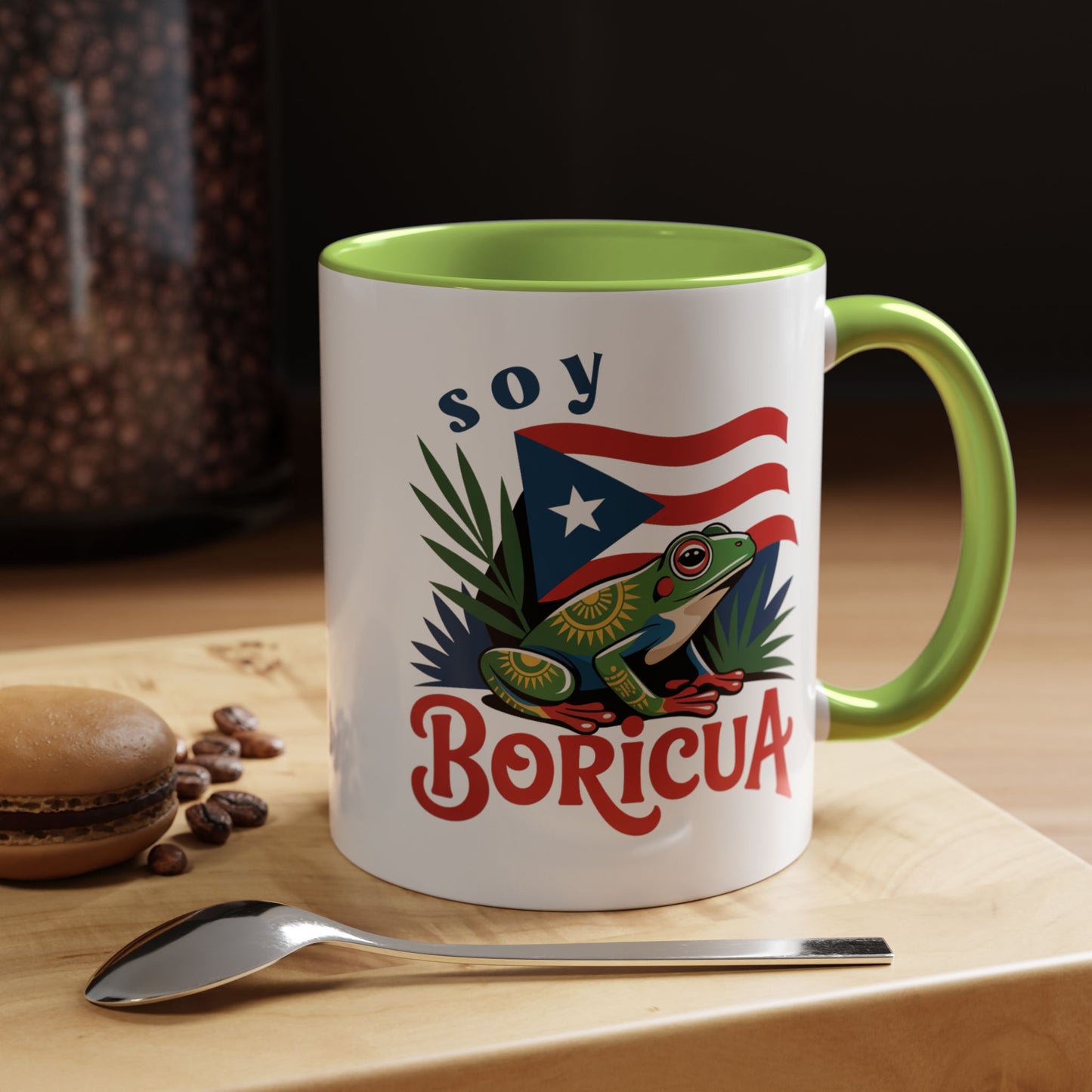 Boricua Mug - Puerto Rican Pride Coffee Cup - Boricua Gift - PR Flag Mug - Hispanic Pride - Boricua Vida - Wepa Coffee Cup
