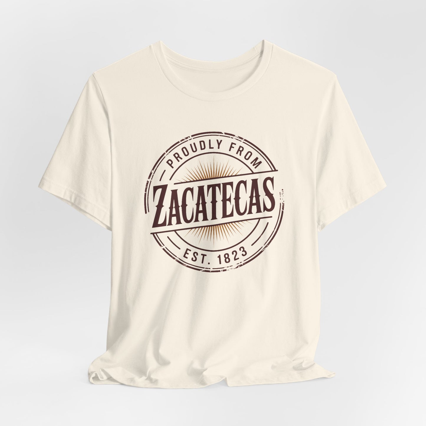Zacatecas T-Shirt - Mexican Heritage Tee - Zacatecano Orgullo Gift - Mexico Pride Shirt - Hispanic Heritage Tee