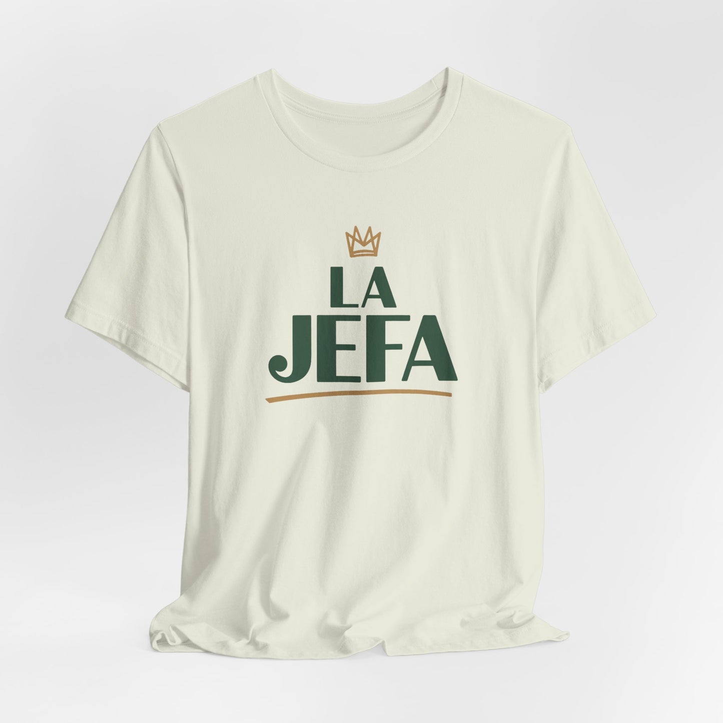 La Jefa T-Shirt - Female Boss Latina Power Tee - Gift for Her Spanish Empowerment Shirt - Bilingual Pride Top