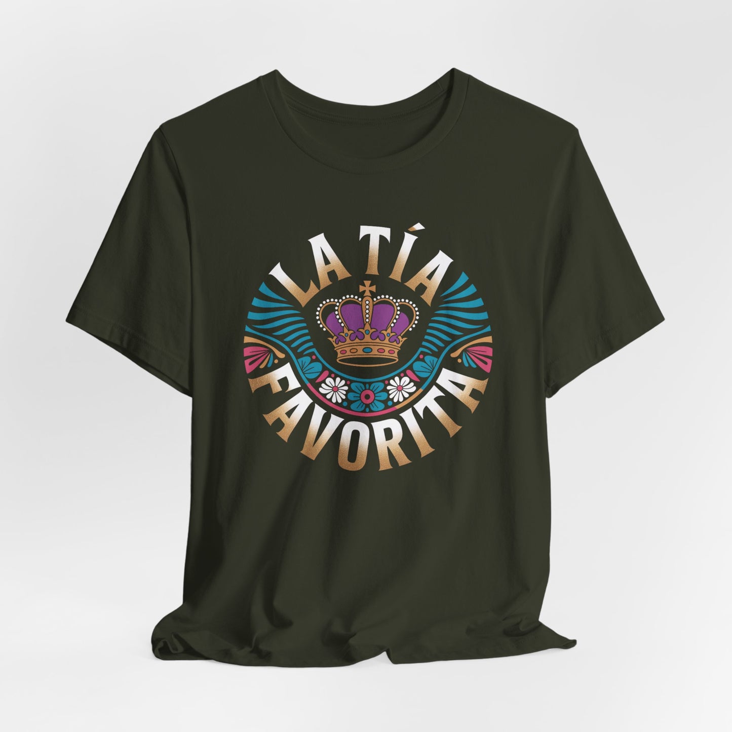 La Tia Favorita Shirt - Proud Latina Aunt T-Shirt - Spanish Family Gift - Tia Love Tee - Hispanic Familia Gift - Tia Regalo