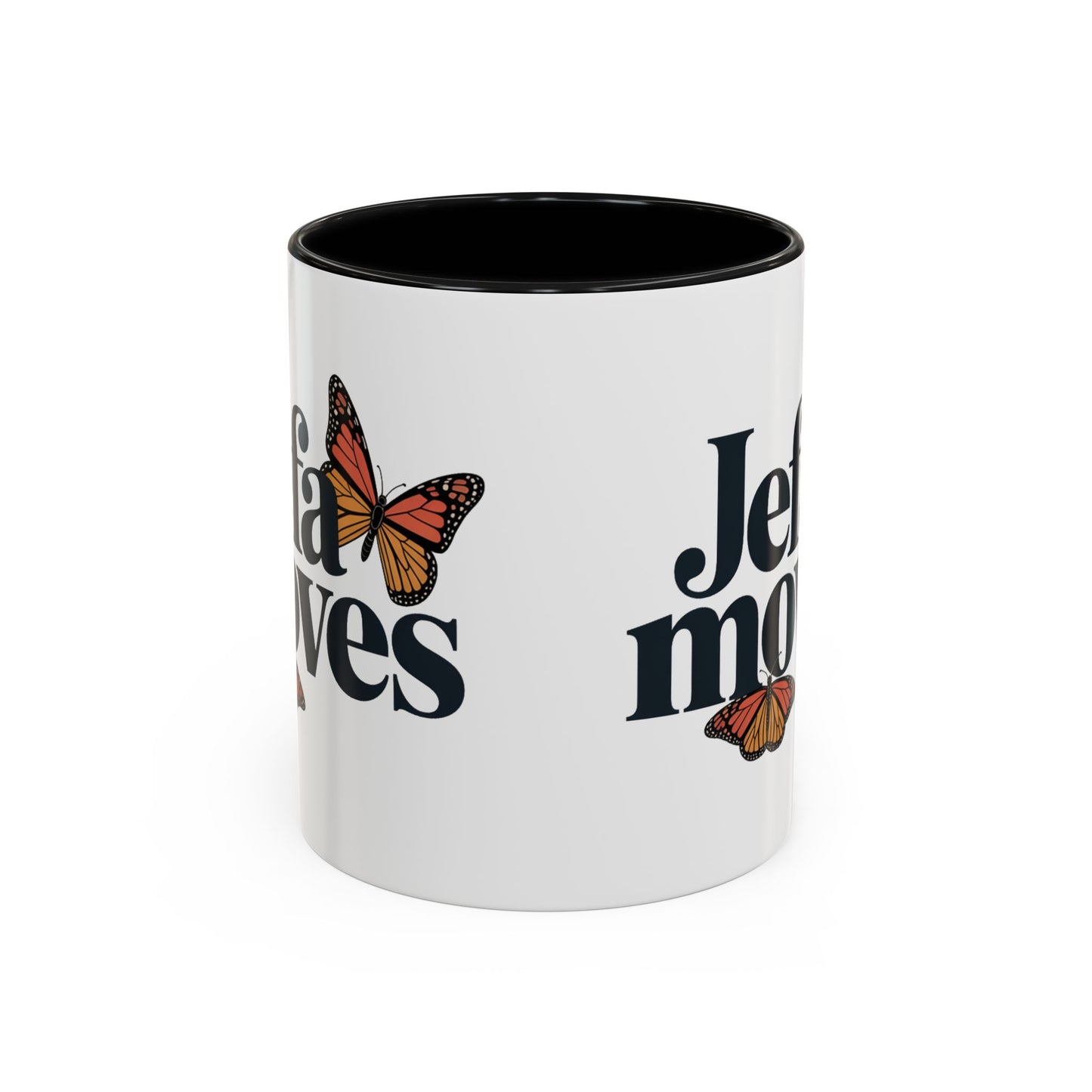 La Jefa Moves Mug - Female Boss Gift for Latina Women - Spanish Coffee Cup - Empowering Latina Gift - Bilingual Mug