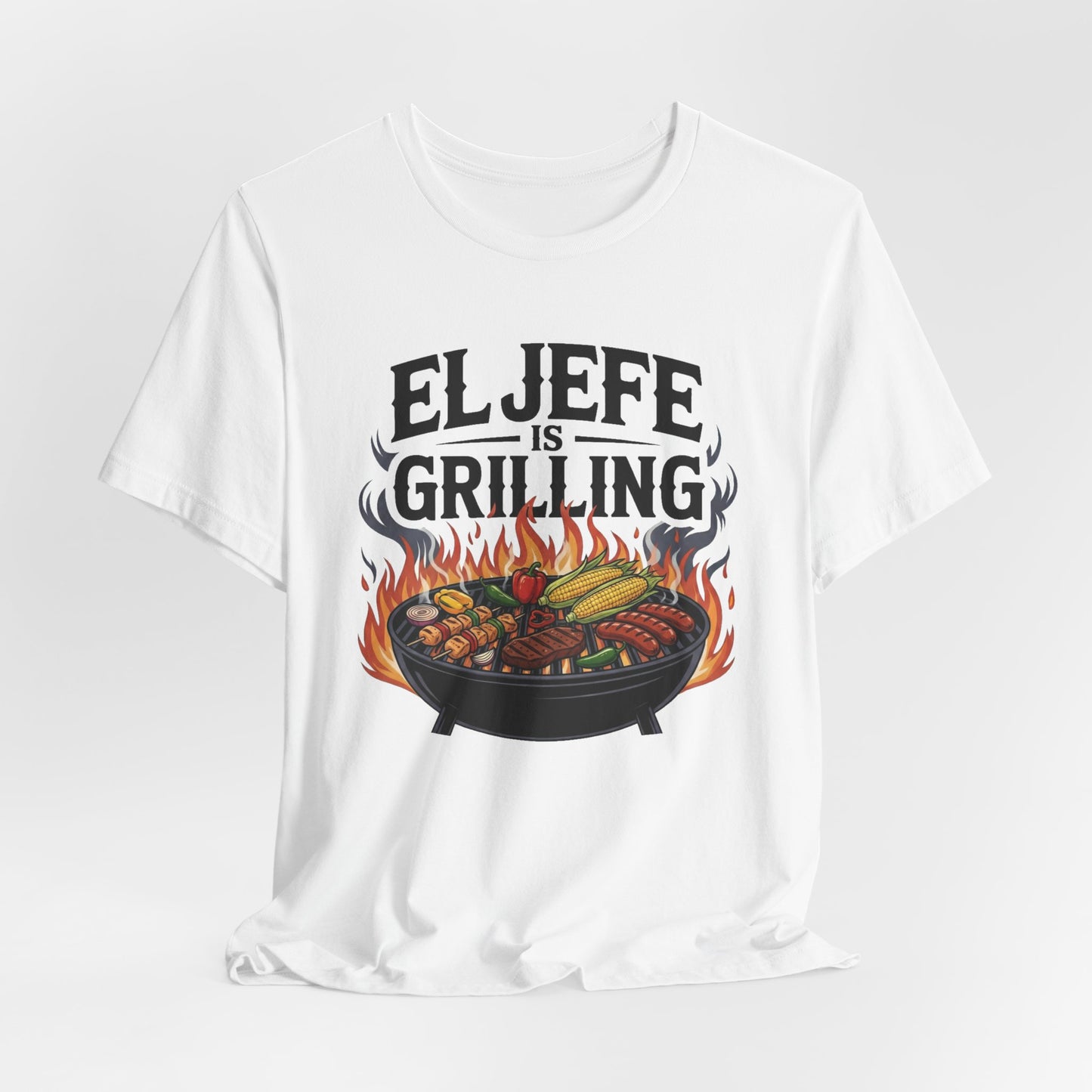 El Jefe T-Shirt - Latino Pride Boss Tee - Hispanic Heritage Gift - Jefe Papa Shirt - Spanish Tshirt for Men
