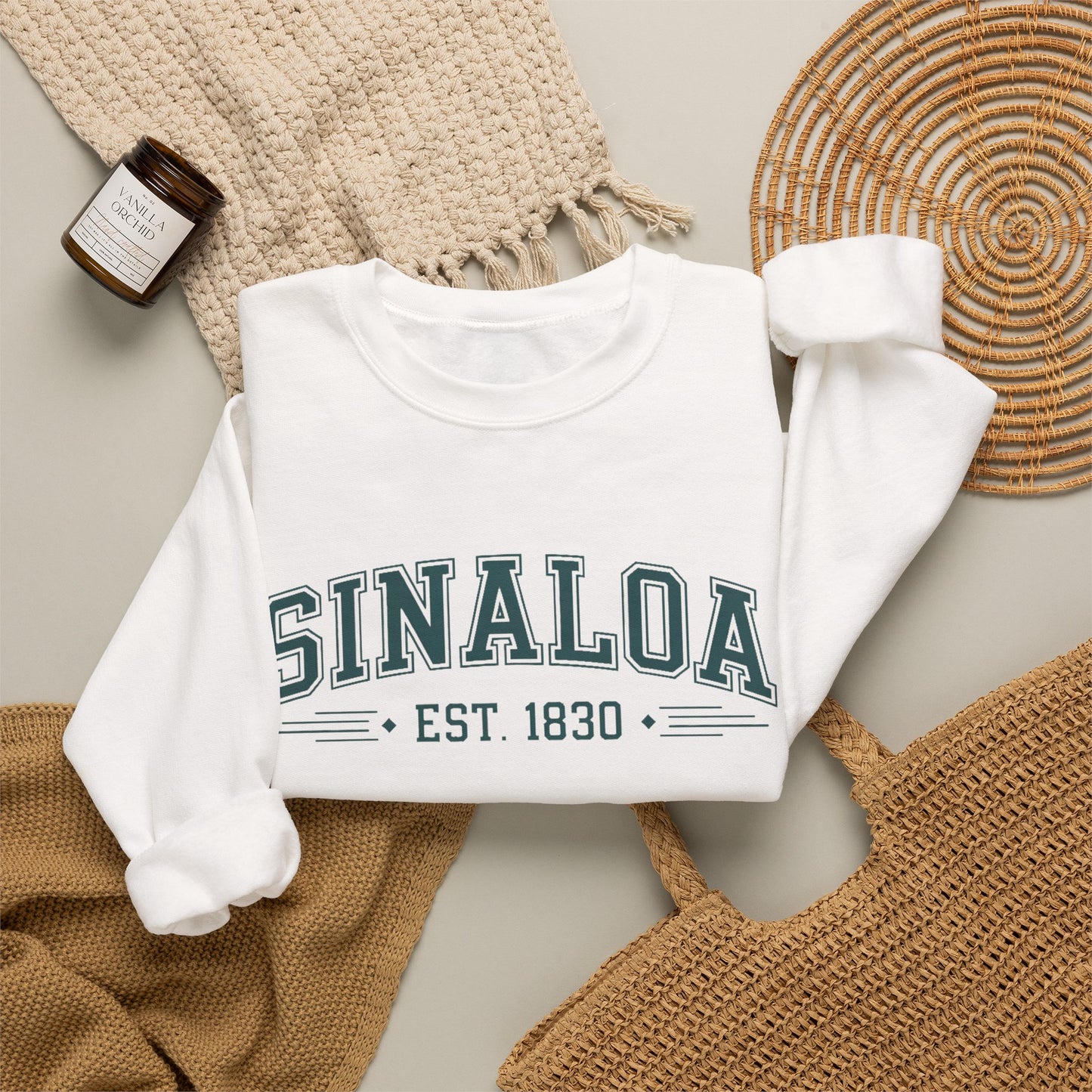 Sinaloa Sweatshirt - Mexican Heritage Pride Sudadera - Sinaloa Gift - Hispanic Pride Mexico State Hoodie
