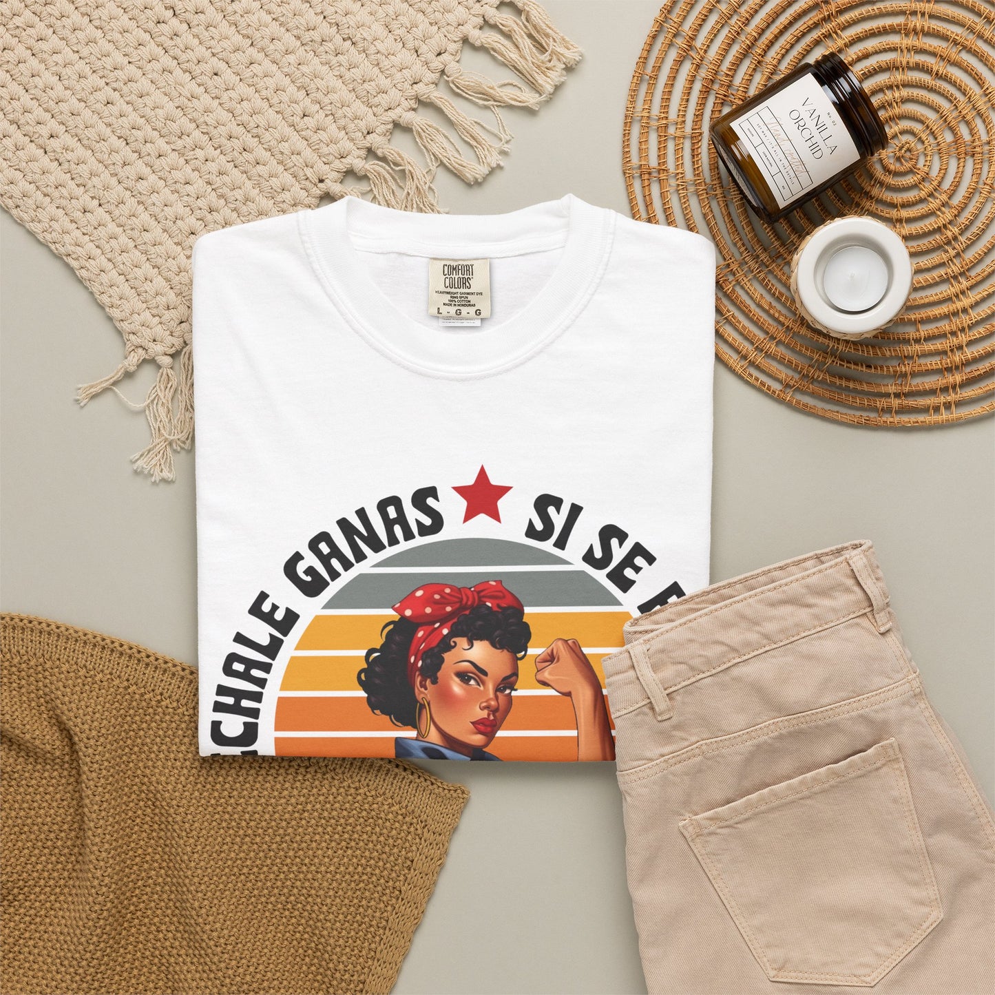 Echale Ganas Shirt, Si Se Puede Latina Empowerment Shirt,  Dolores Huerta Cesar Chavez, Strong Latina Feminist Tee