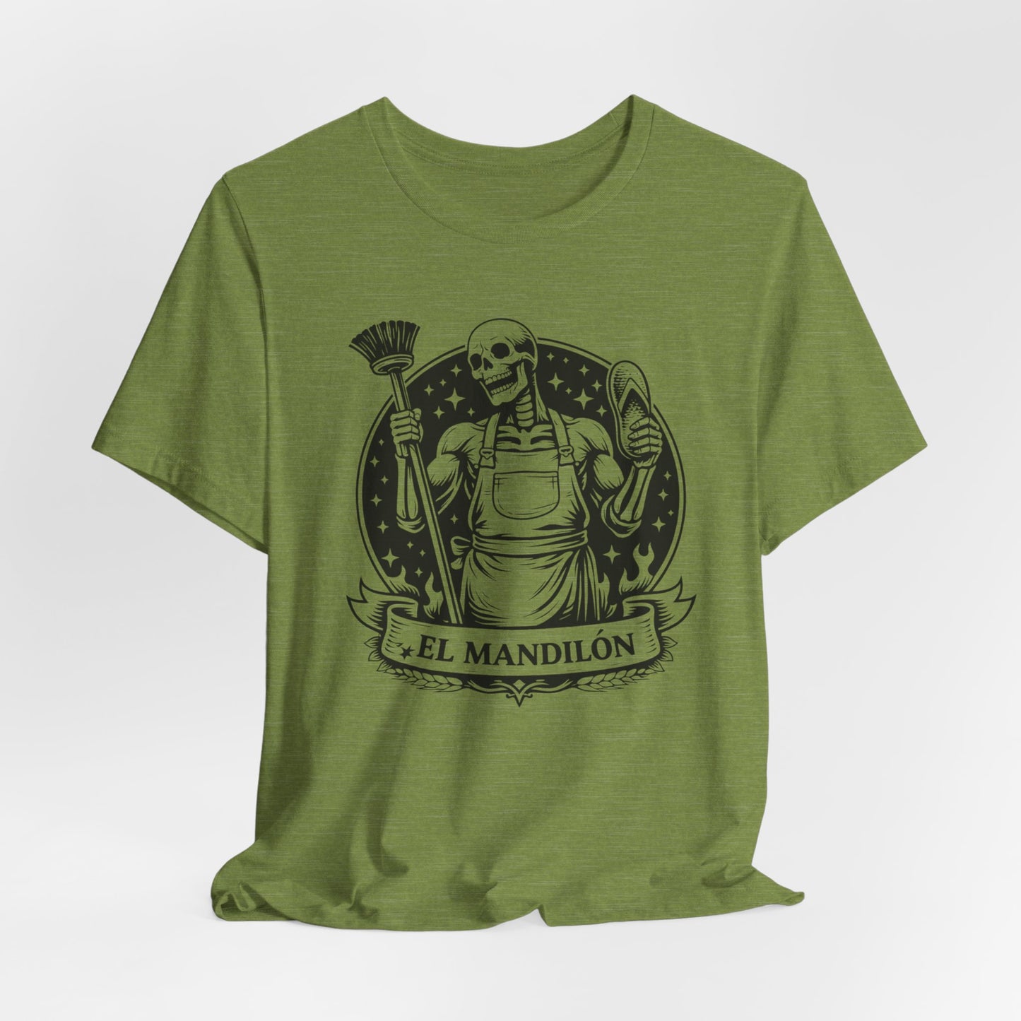 El Mandilon T-Shirt - Funny Latino Tee Gift for Hispanic Dad - Mexican Sayings Shirt - Spanish Humor Gift