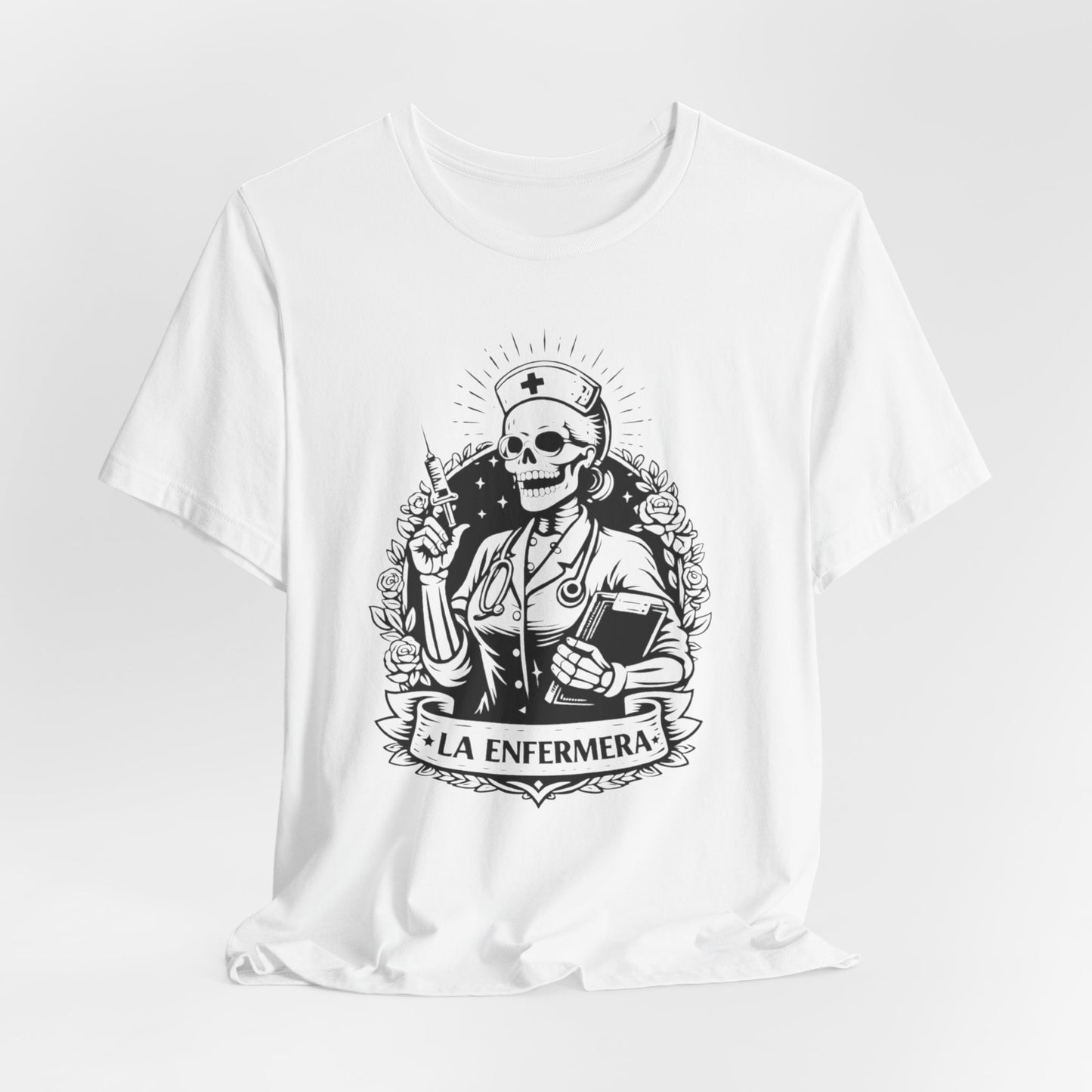 Enfermera T-Shirt - Nurse Pride Tee - Regalo Para Enfermera - Medical Professional Gift - Latino Heritage Camisa