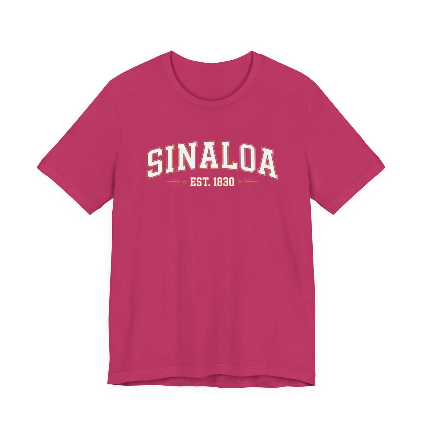 Sinaloa T-Shirt - Mexican Heritage Tee - Sinaloa Pride Gift - Estado Shirt - Hispanic Pride - Mexico Regional Wear