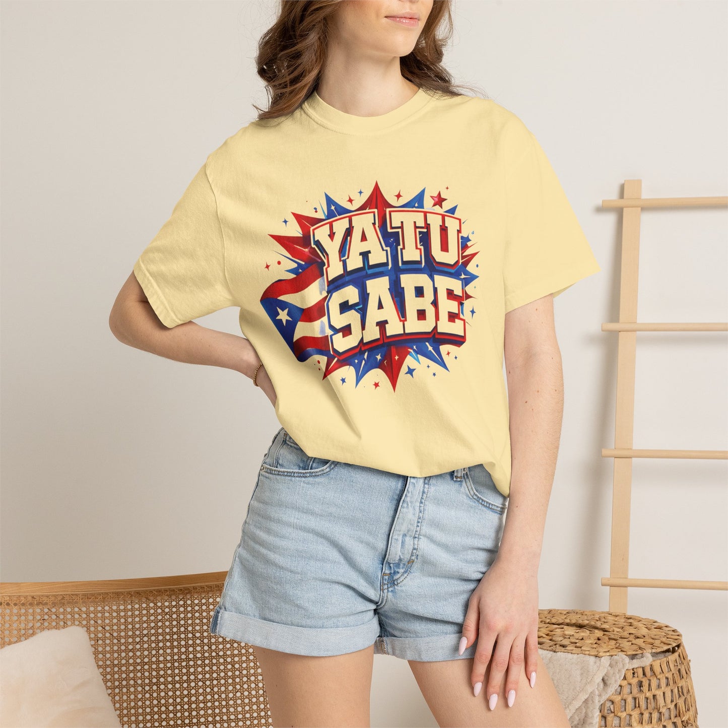 Ya Tu Sabe Comfort Colors Shirt | Puerto Rican Flag Tee