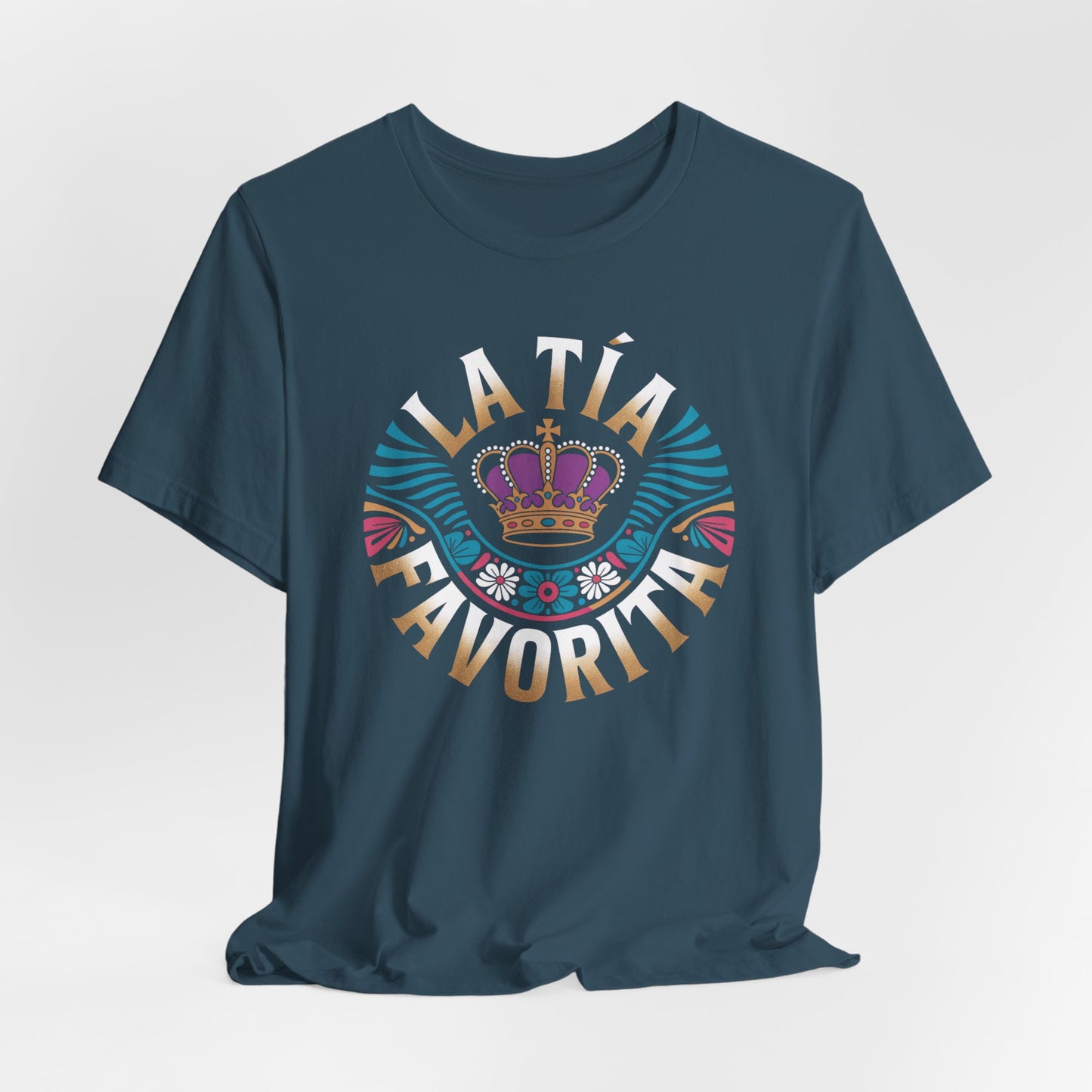 La Tia Favorita Shirt - Proud Latina Aunt T-Shirt - Spanish Family Gift - Tia Love Tee - Hispanic Familia Gift - Tia Regalo