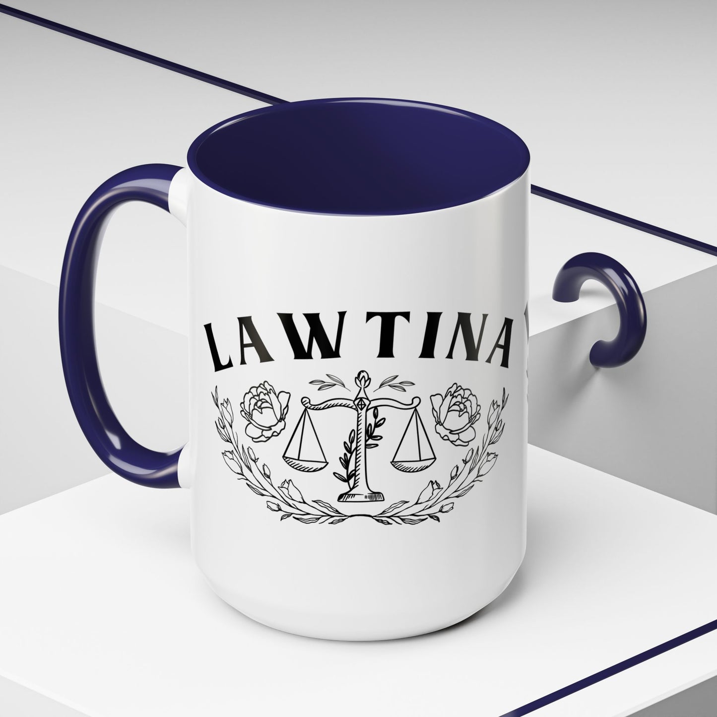 Lawtina Mug - Latina Lawyer Gift, Abogada Latina Coffee Cup, Law Student Gift, Mujer Power, Latino Heritage