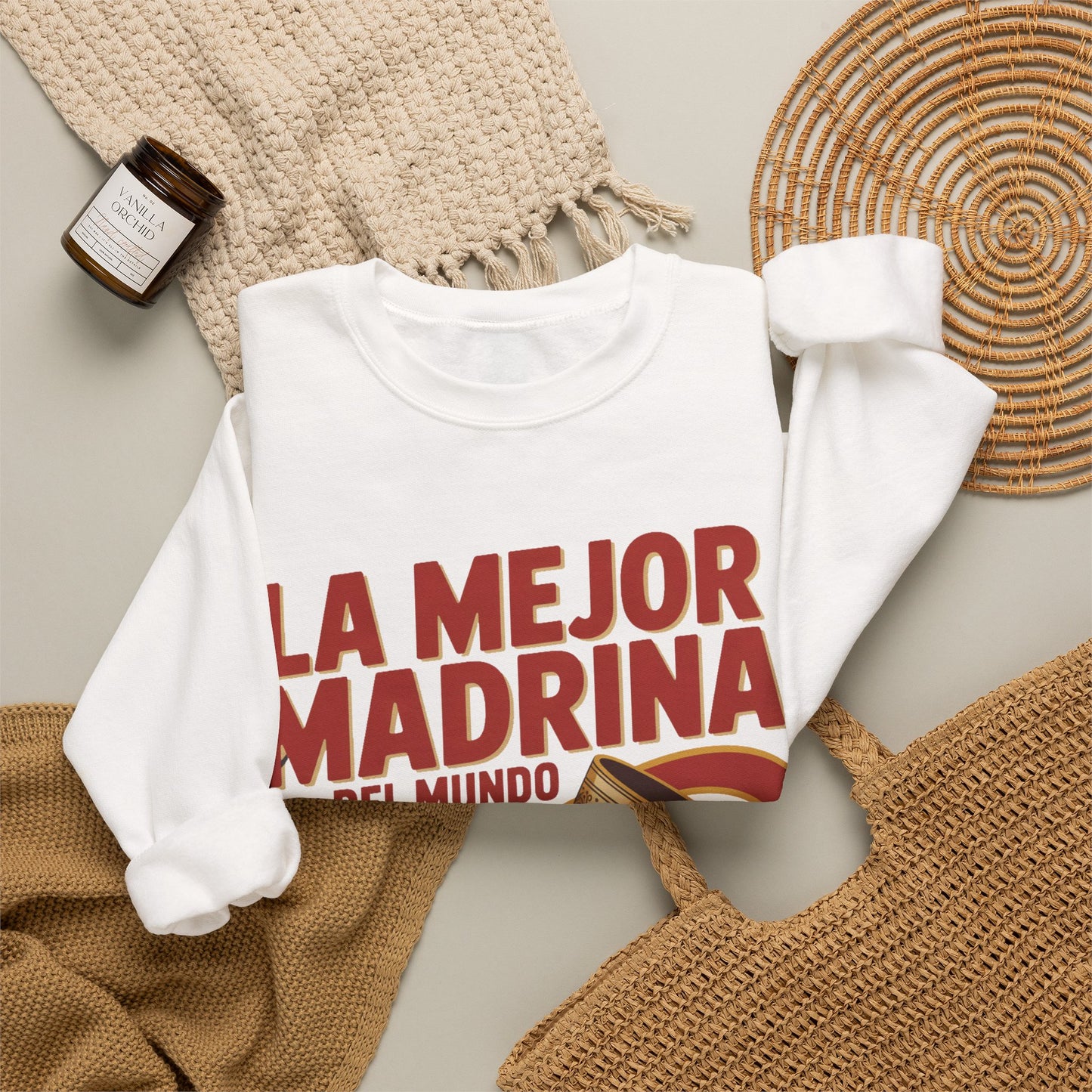 Madrina Sweatshirt - Proud Godmother Gift - Sudadera Latina - Spanish Gift for Her - Regalos para Mujer
