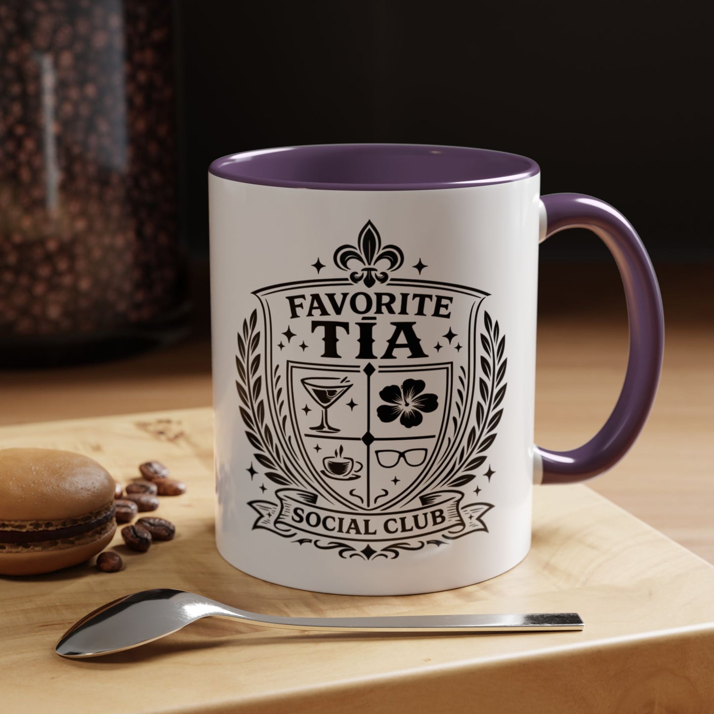 Tia Cup - Regalo Para Mi Tía Favorita | Spanish Aunt Gift Mug | Latina Family Gifts | Regalos En Español Para Mujer