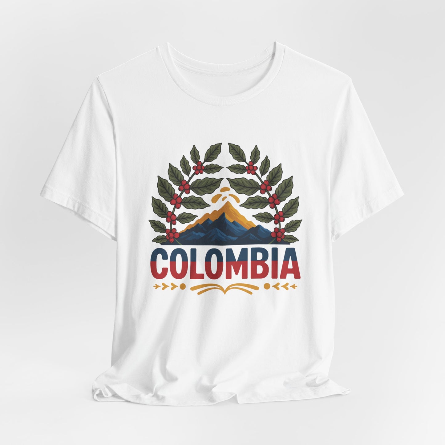 Colombia T-Shirt - Soy Colombiano Pride Tee, Colombian Heritage Gift, Orgullo Colombiano Shirt for Men Women