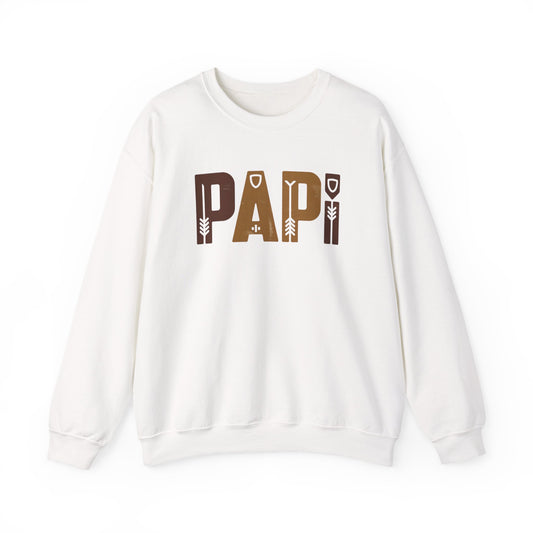 Hola Papi Sweatshirt - Funny Latino Dad Gift - Hispanic Family Humor - Spanish Papi Chulo Shirt